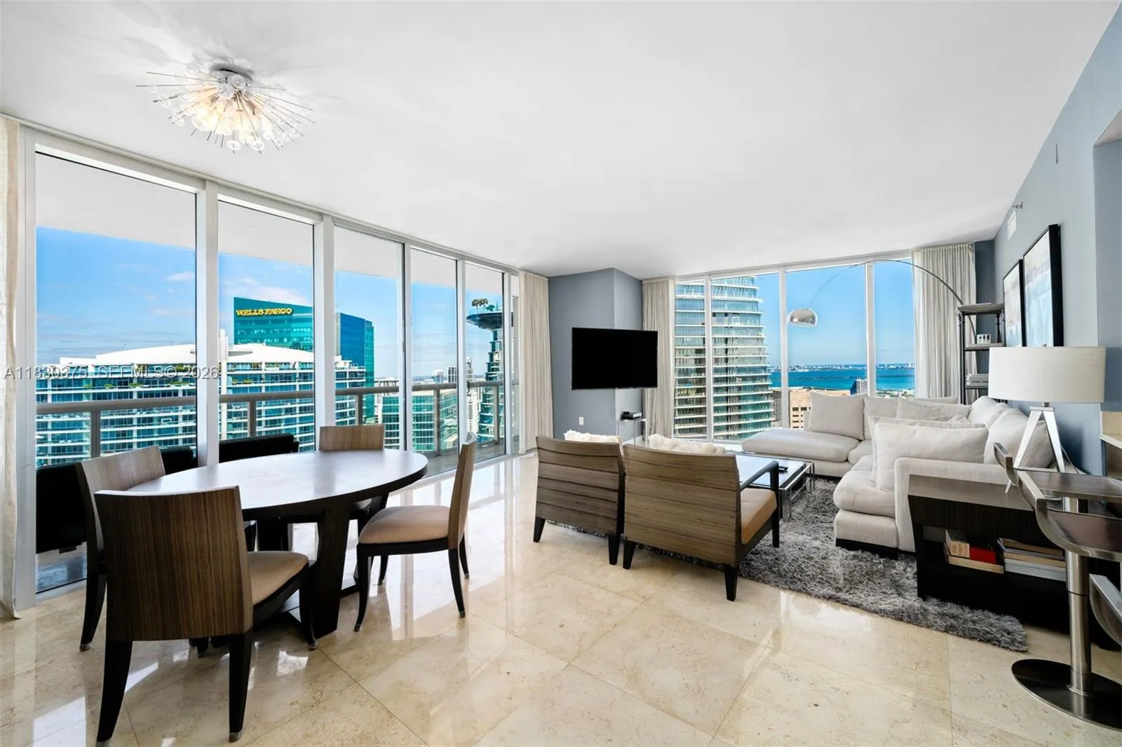 2 bedroom 2 bath for sale at 465 Brickell Ave # 5302, Miami FL 33131
