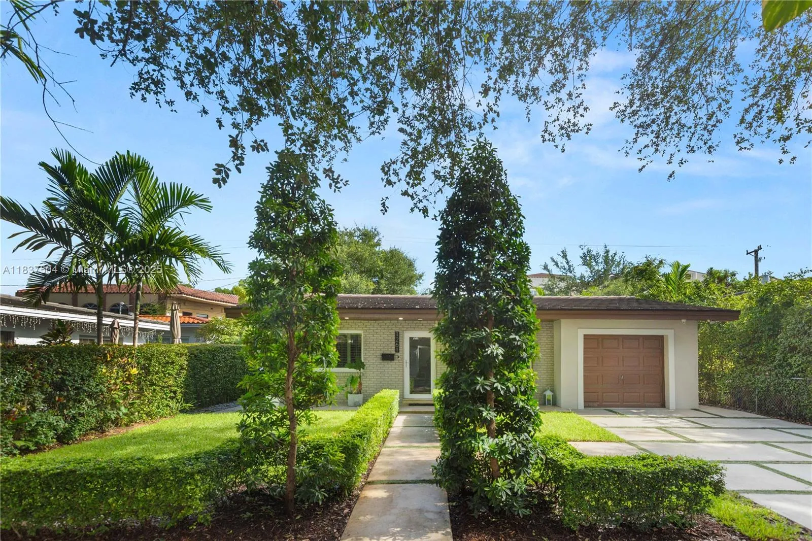 3 bedroom 2 bath for sale at 1261 San Miguel Ave, Coral Gables FL 33134