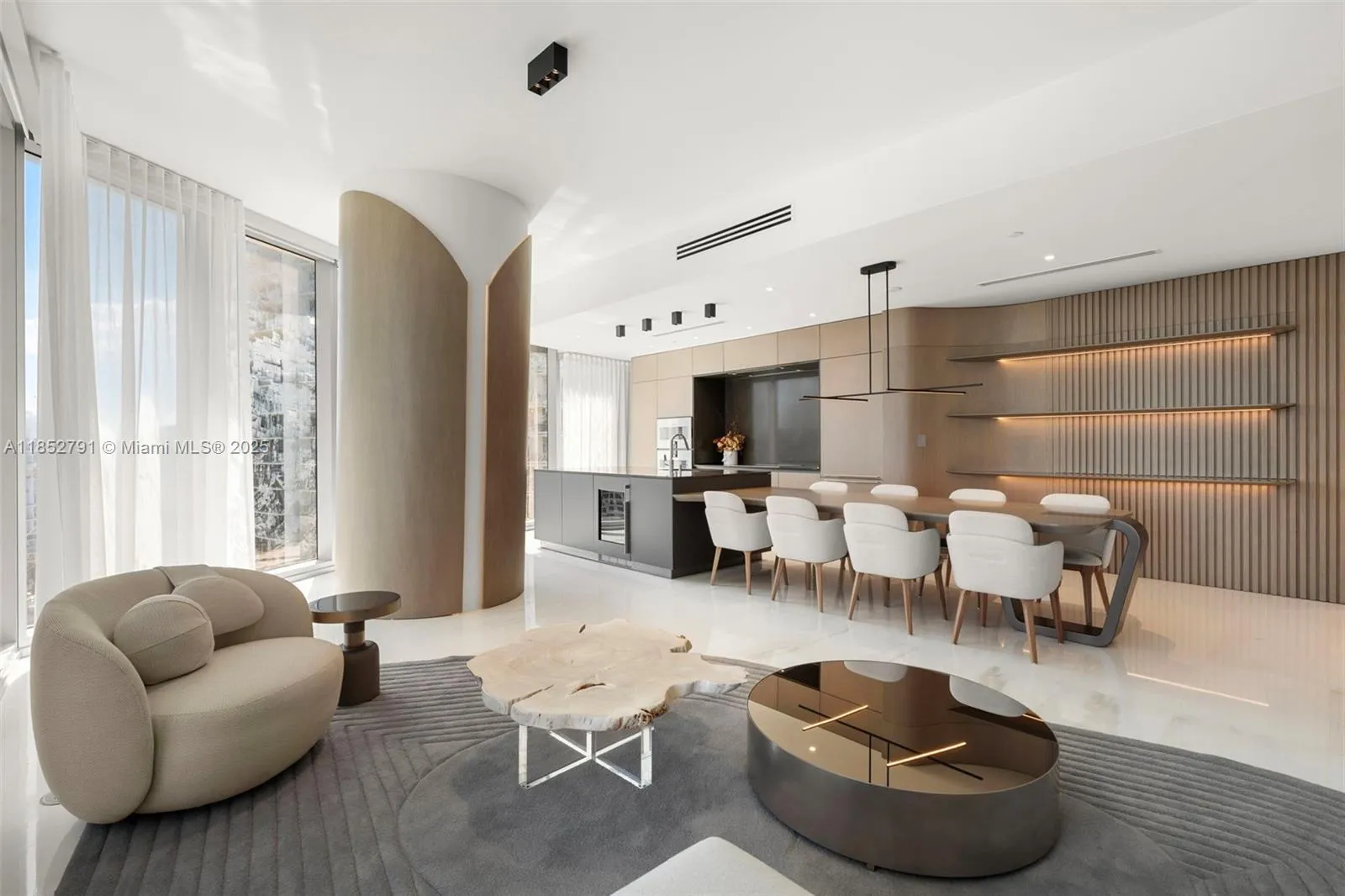 3 bedroom 2 bath for sale at 300 Biscayne Boulevard Way # 3807W, Miami FL 33131