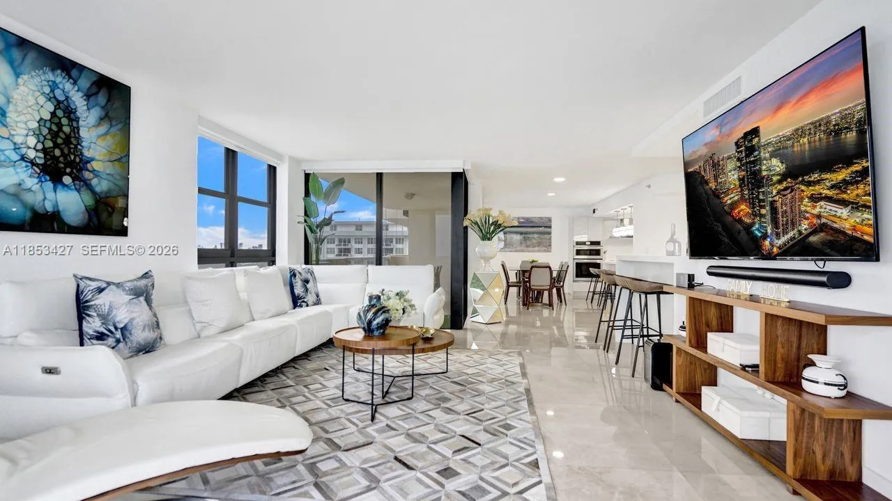 3 bedroom 2 bath for sale at 5757 Collins Ave # 1605, Miami Beach FL 33140