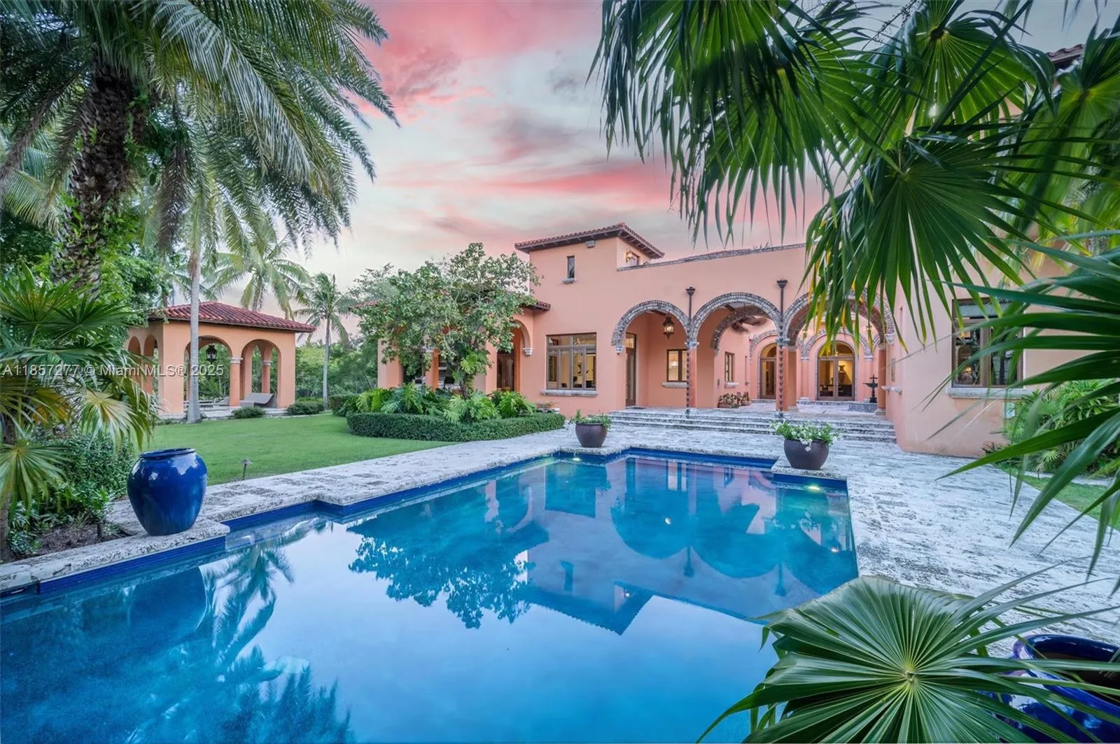 8 bedroom 8 bath for sale at 221 Casuarina Concourse, Coral Gables FL 33143