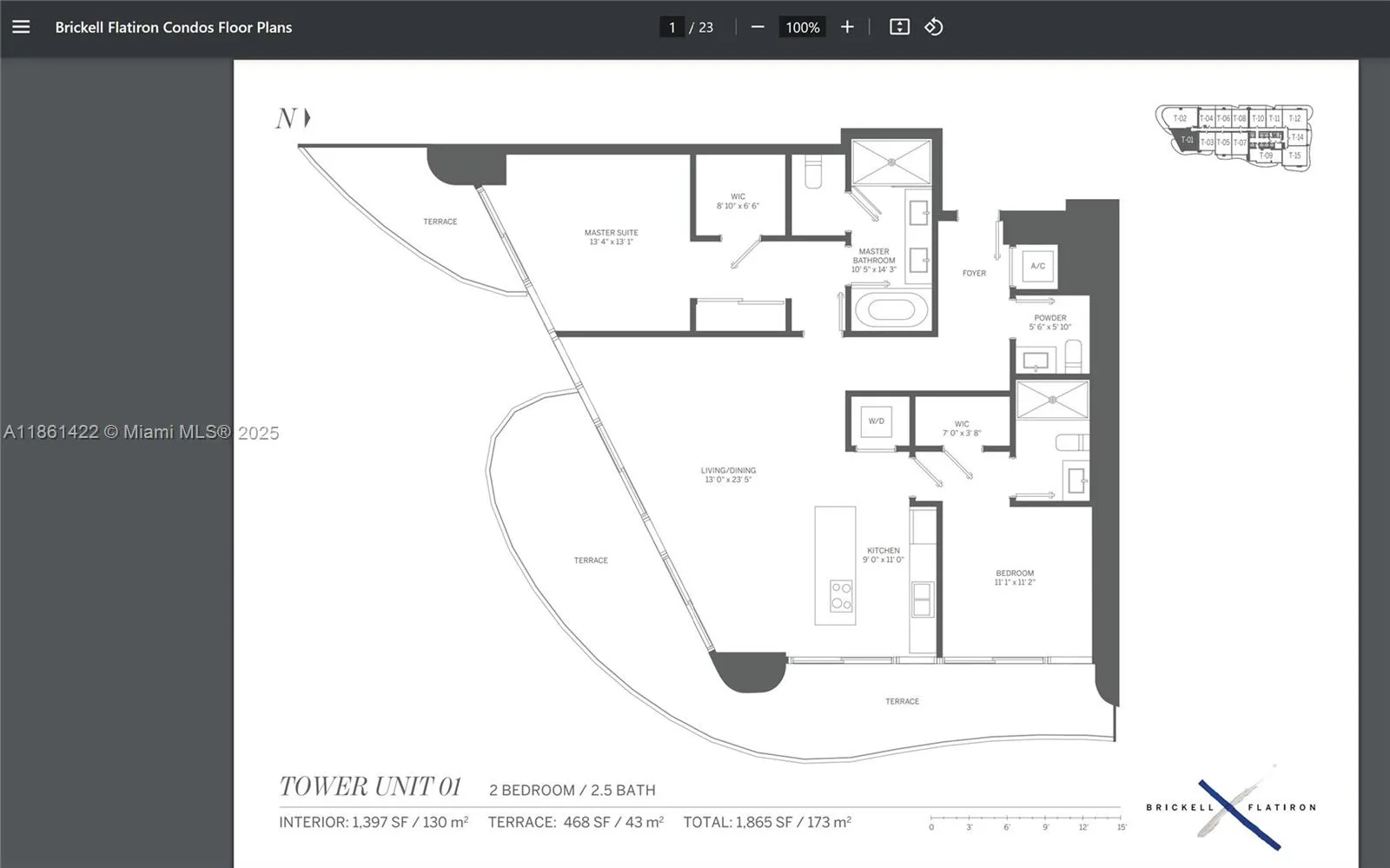 1000 Brickell Plz # 2301, Miami FL 33131
