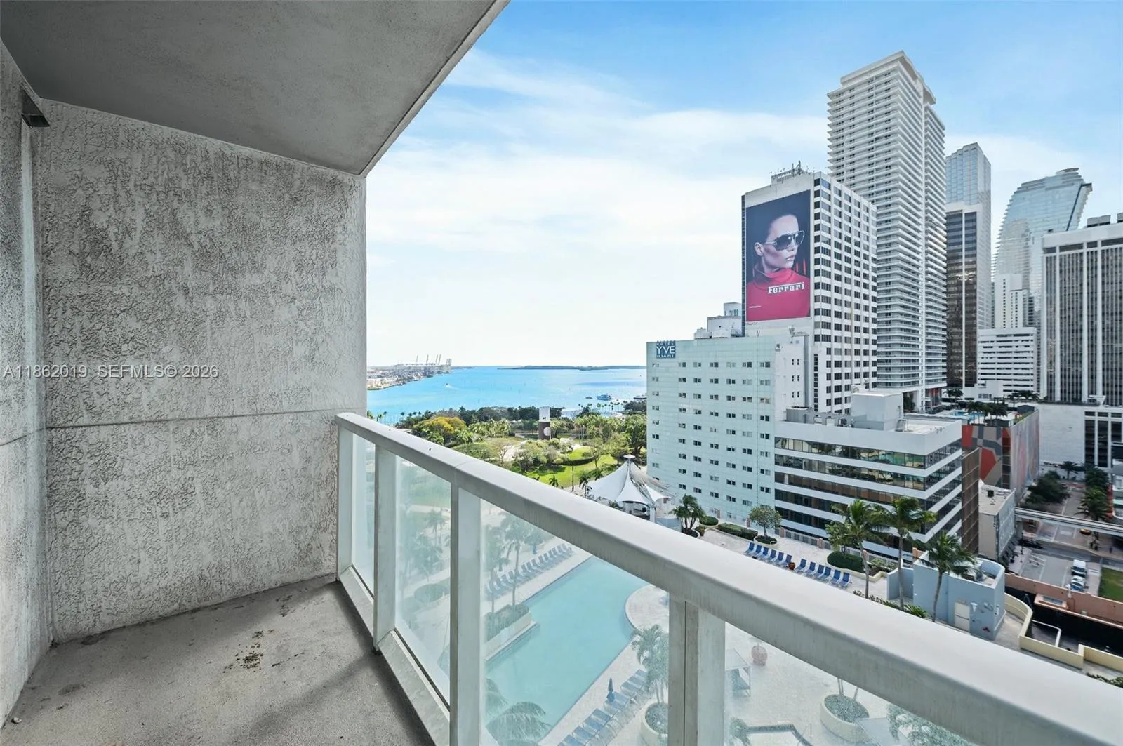 2 bedroom 2 bath for sale at 244 Biscayne Blvd # 1609, Miami FL 33132