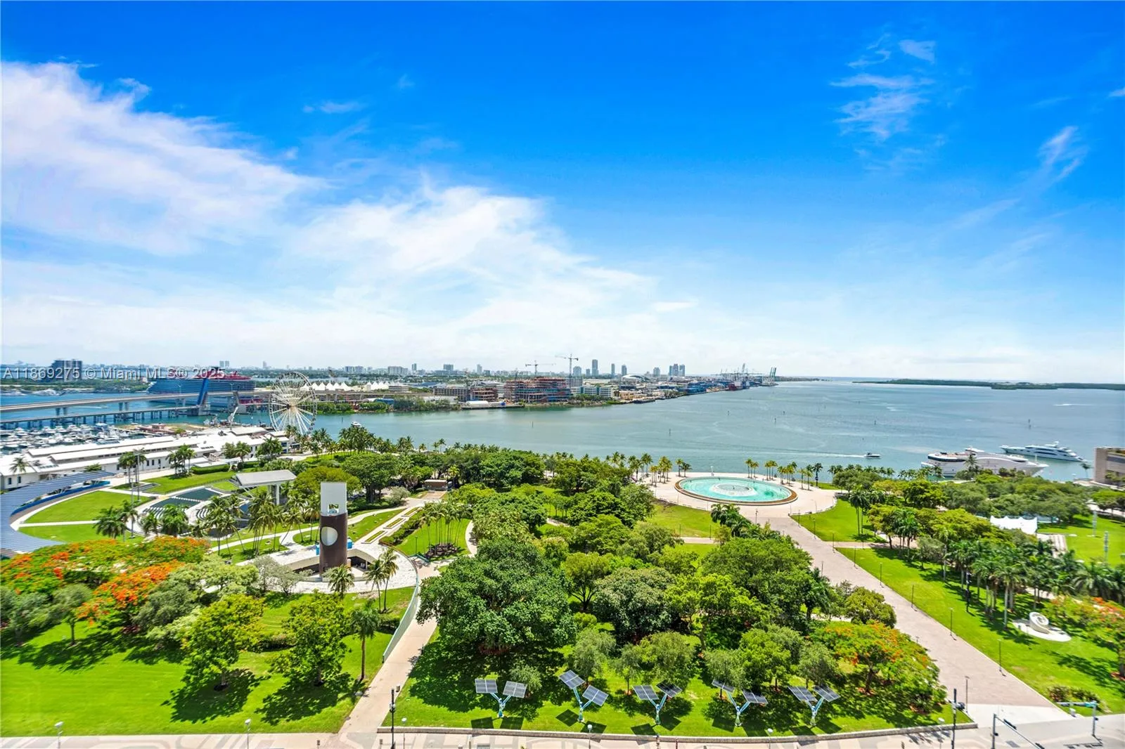 3 bedroom 2 bath for sale at 50 Biscayne Blvd # 1902, Miami FL 33132