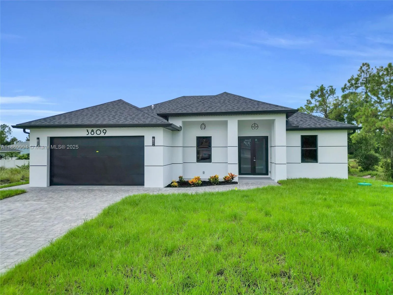 4 bedroom 2 bath for sale at 3809 SUNSET RD, Lehigh Acres FL 33971