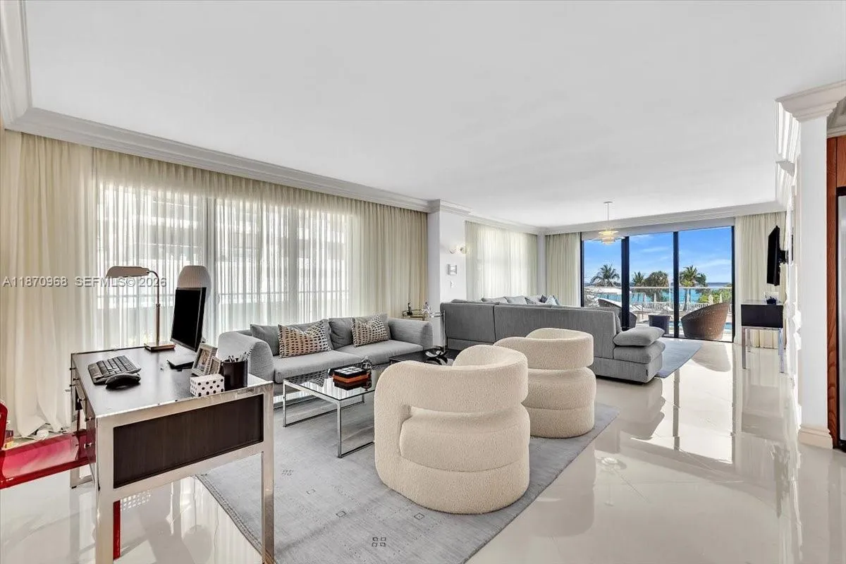 3 bedroom 3 bath for sale at 9801 Collins Ave # 4Y, Bal Harbour FL 33154