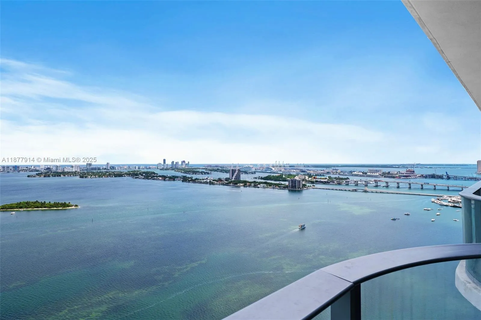 1 bedroom 2 bath for sale at 700 NE 24th # 3404, Miami FL 33137