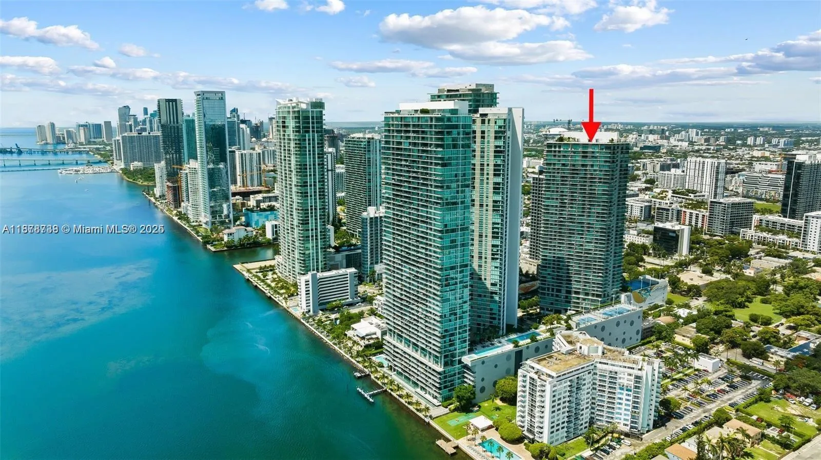 2 bedroom 2 bath for sale at 501 NE 31 # 1709, Miami FL 33137