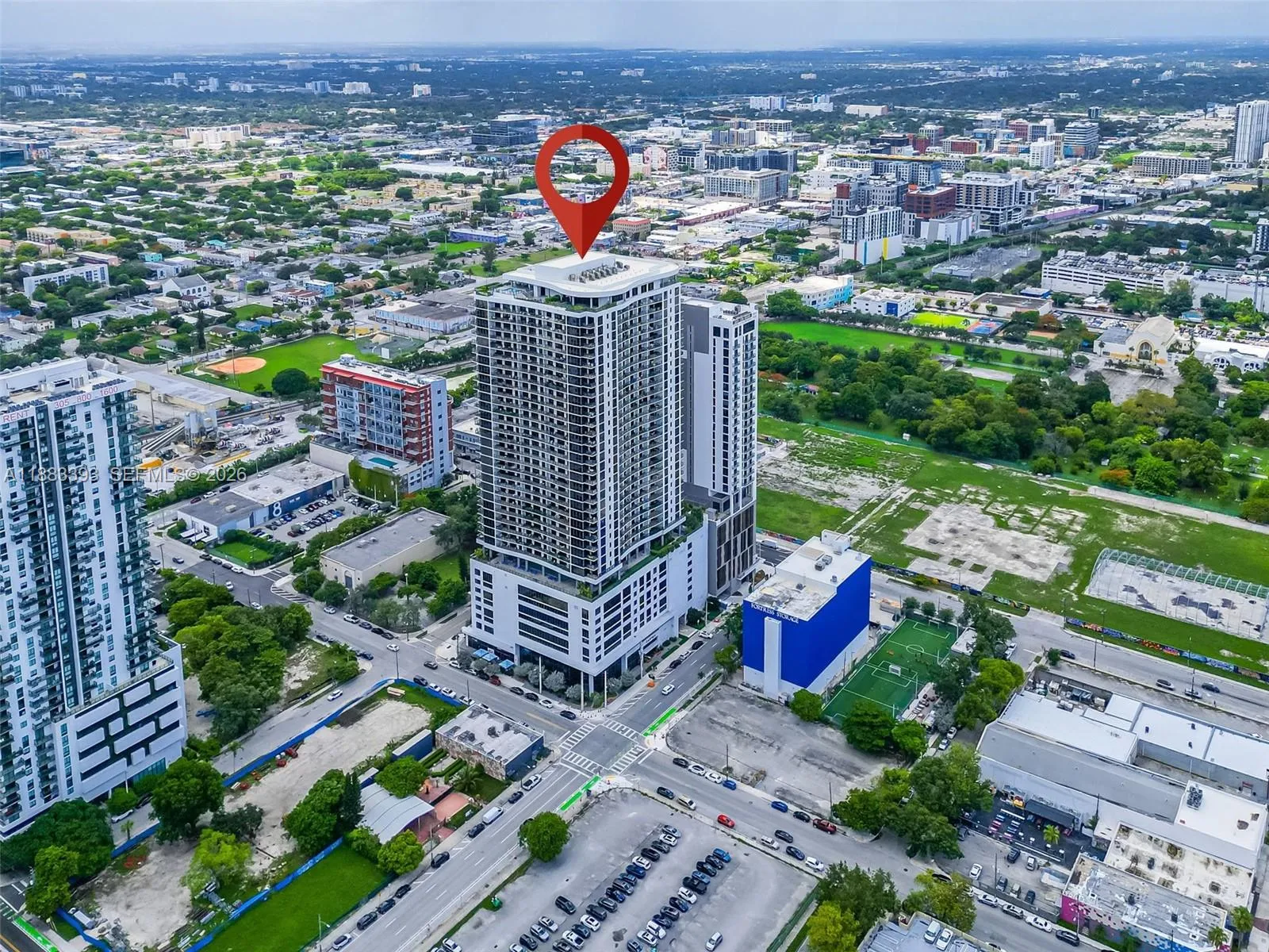1 bedroom 1 bath for sale at 1600 NE 1st Ave # 1511, Miami FL 33132