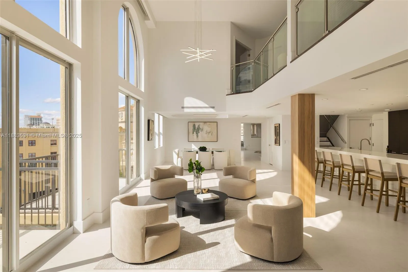 3 bedroom 3 bath for sale at 55 Merrick Way # 808, Coral Gables FL 33134