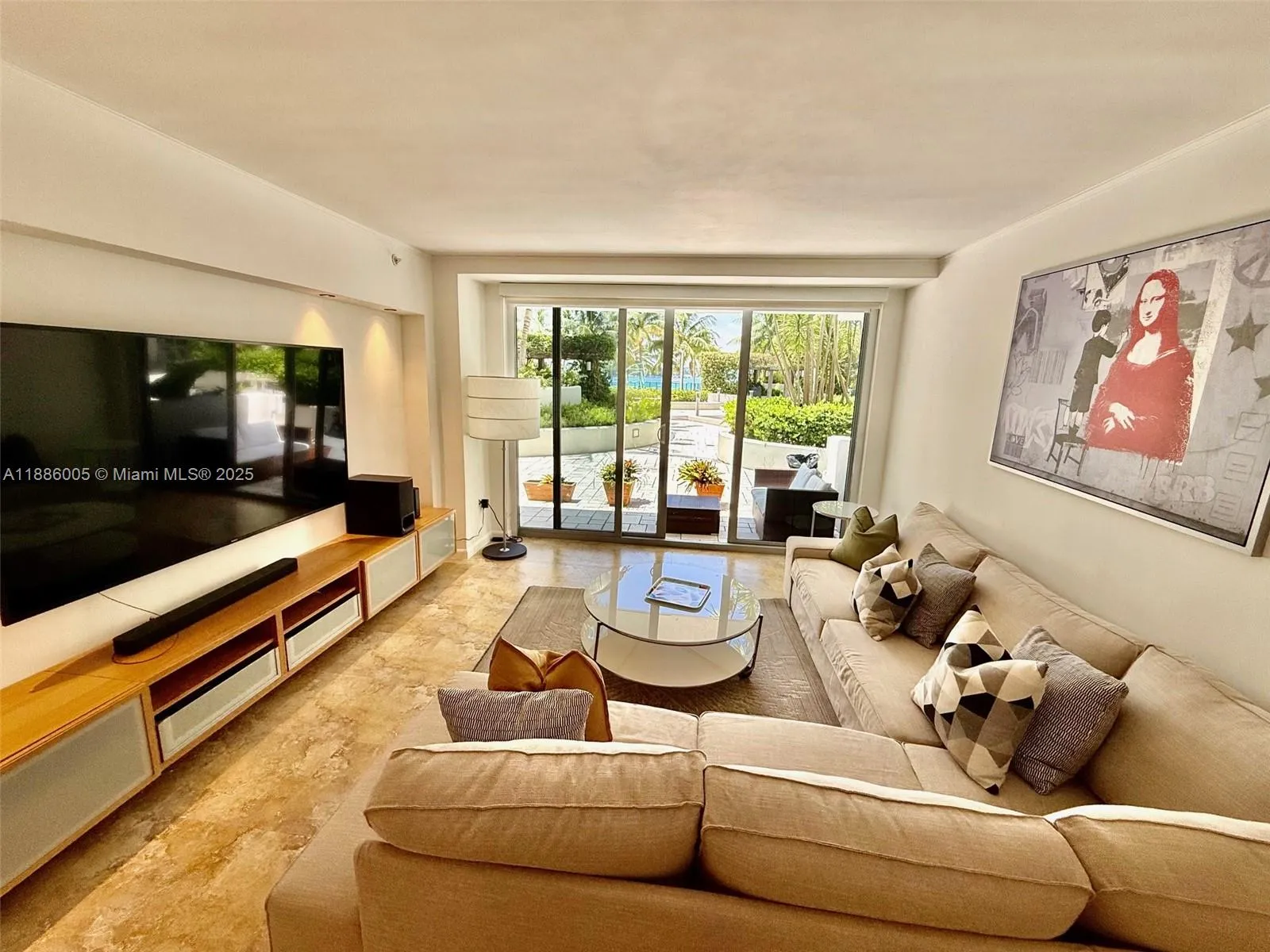 2 bedroom 2 bath for sale at 1500 Bay Rd # 122S, Miami Beach FL 33139