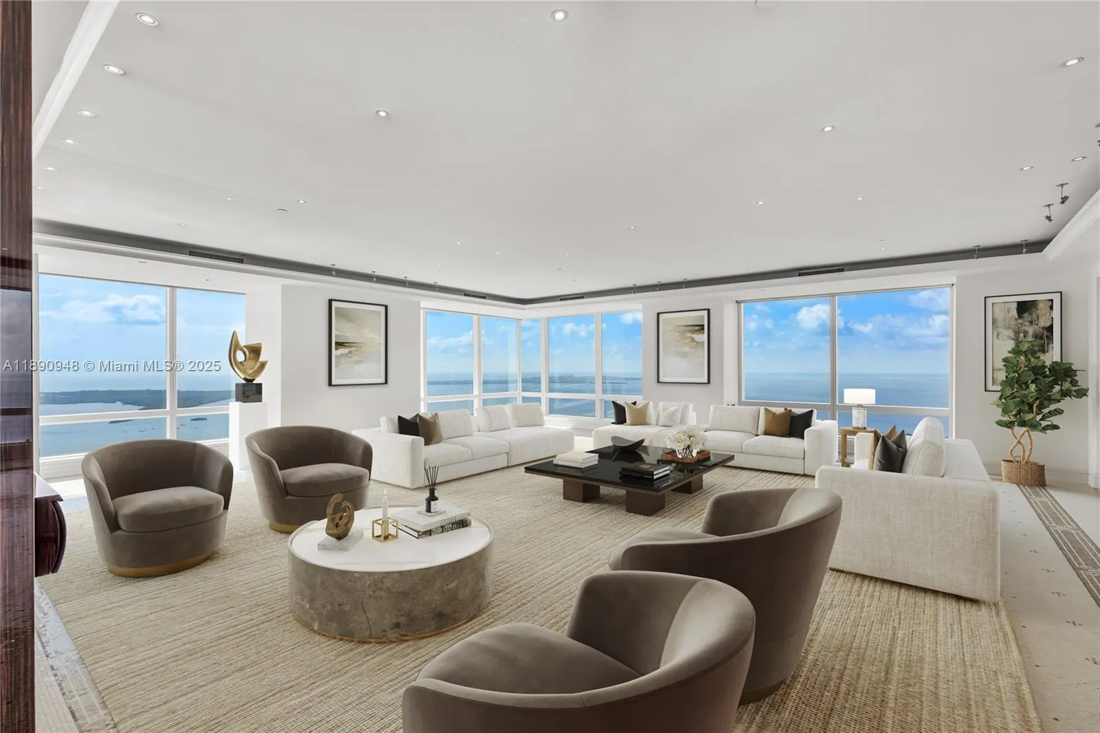 2 bedroom 3 bath for sale at 1425 Brickell Ave, Miami FL 33131