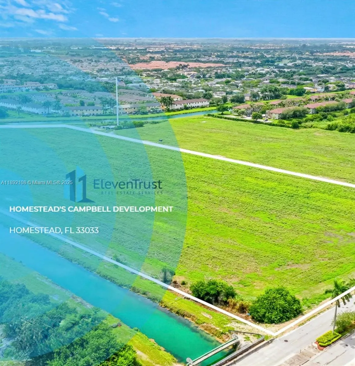 for sale at Campbell Drive, Homestead FL 33033