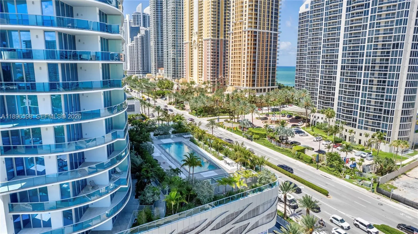 2 bedroom 2 bath for rent at 17550 COLLINS AVE # 1003, Sunny Isles Beach FL 33160