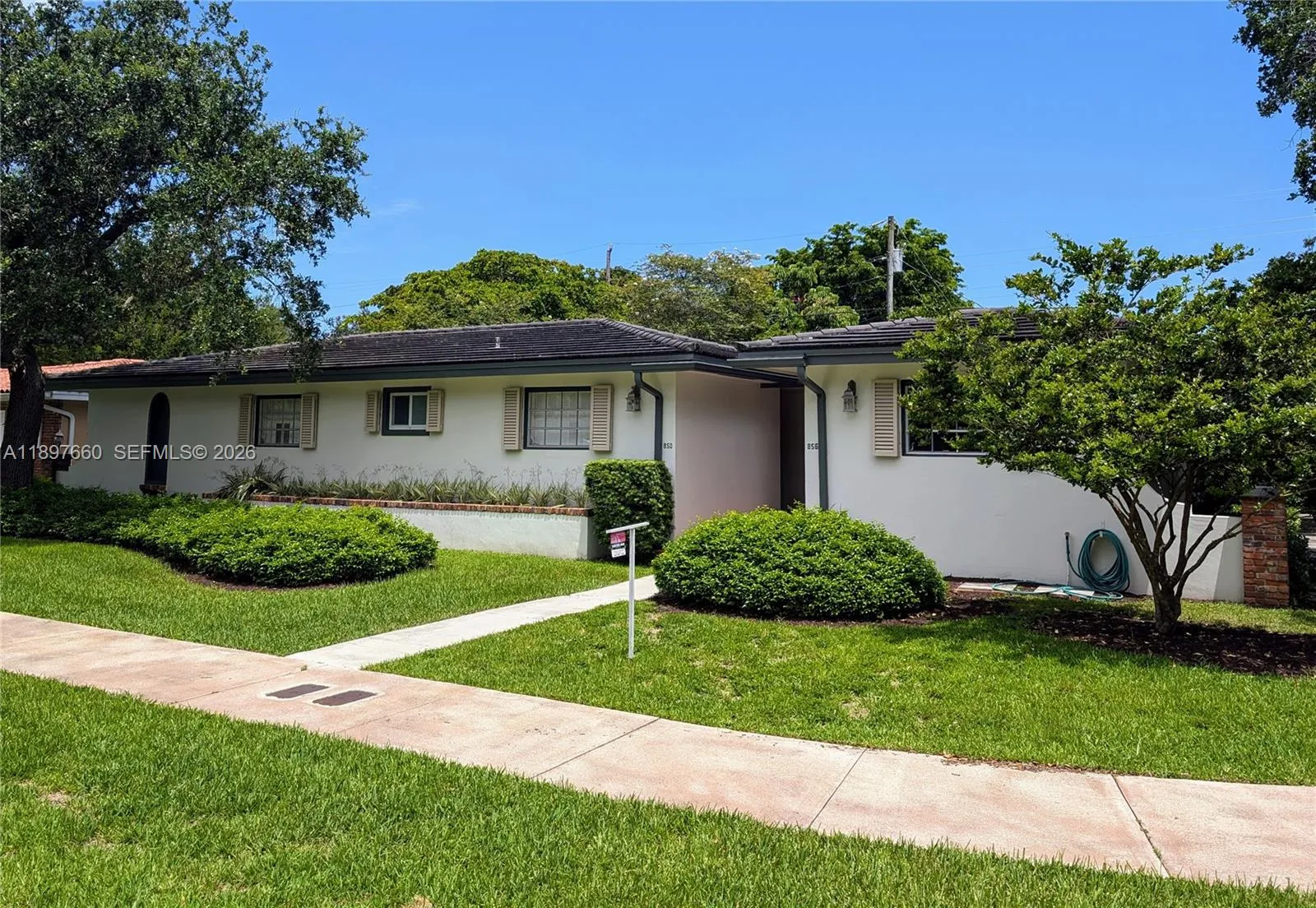 3 bedroom 2 bath for rent at 856 Benevento Ave # 1, Coral Gables FL 33146