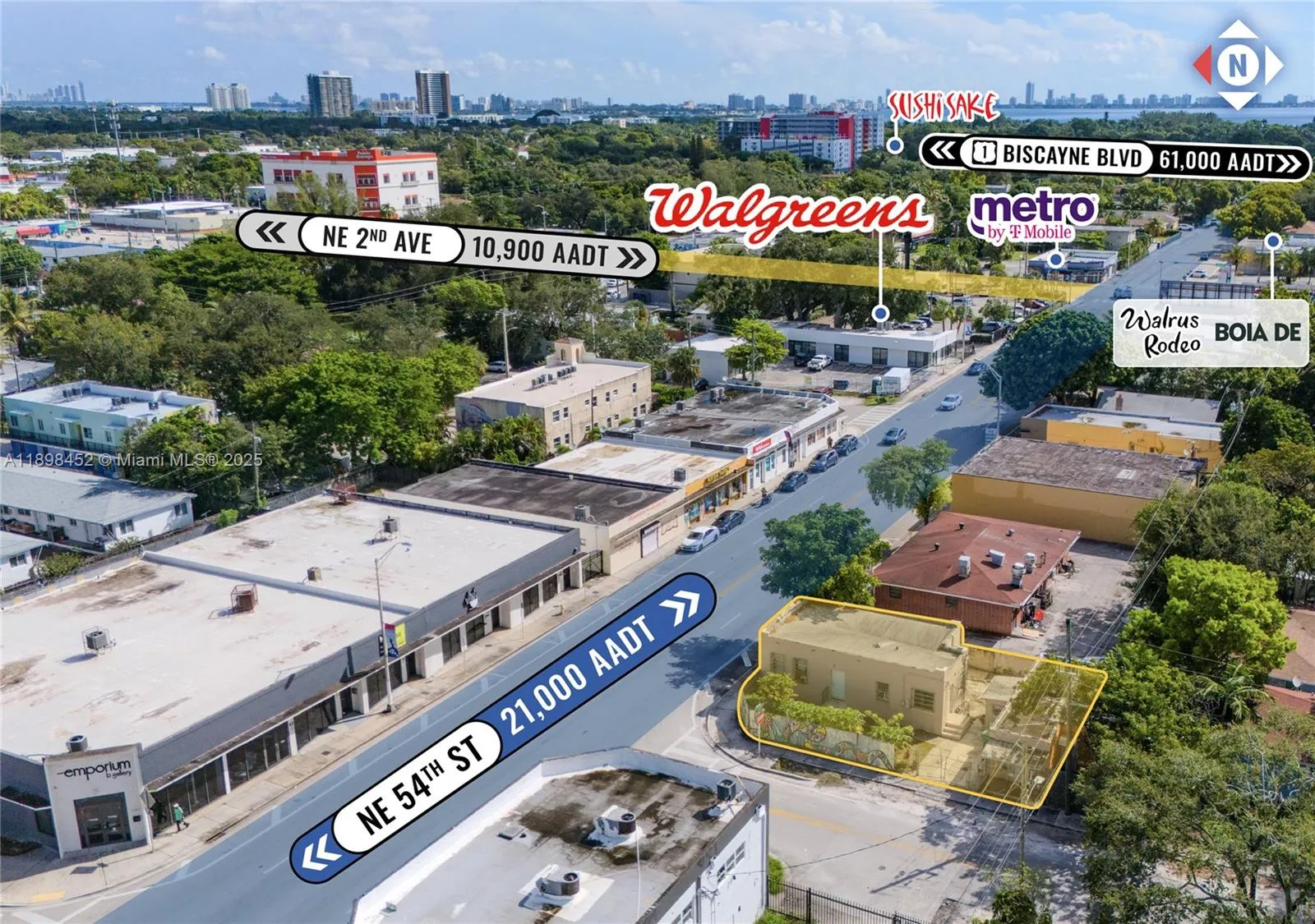 100 NE 54th St, Miami FL 33137