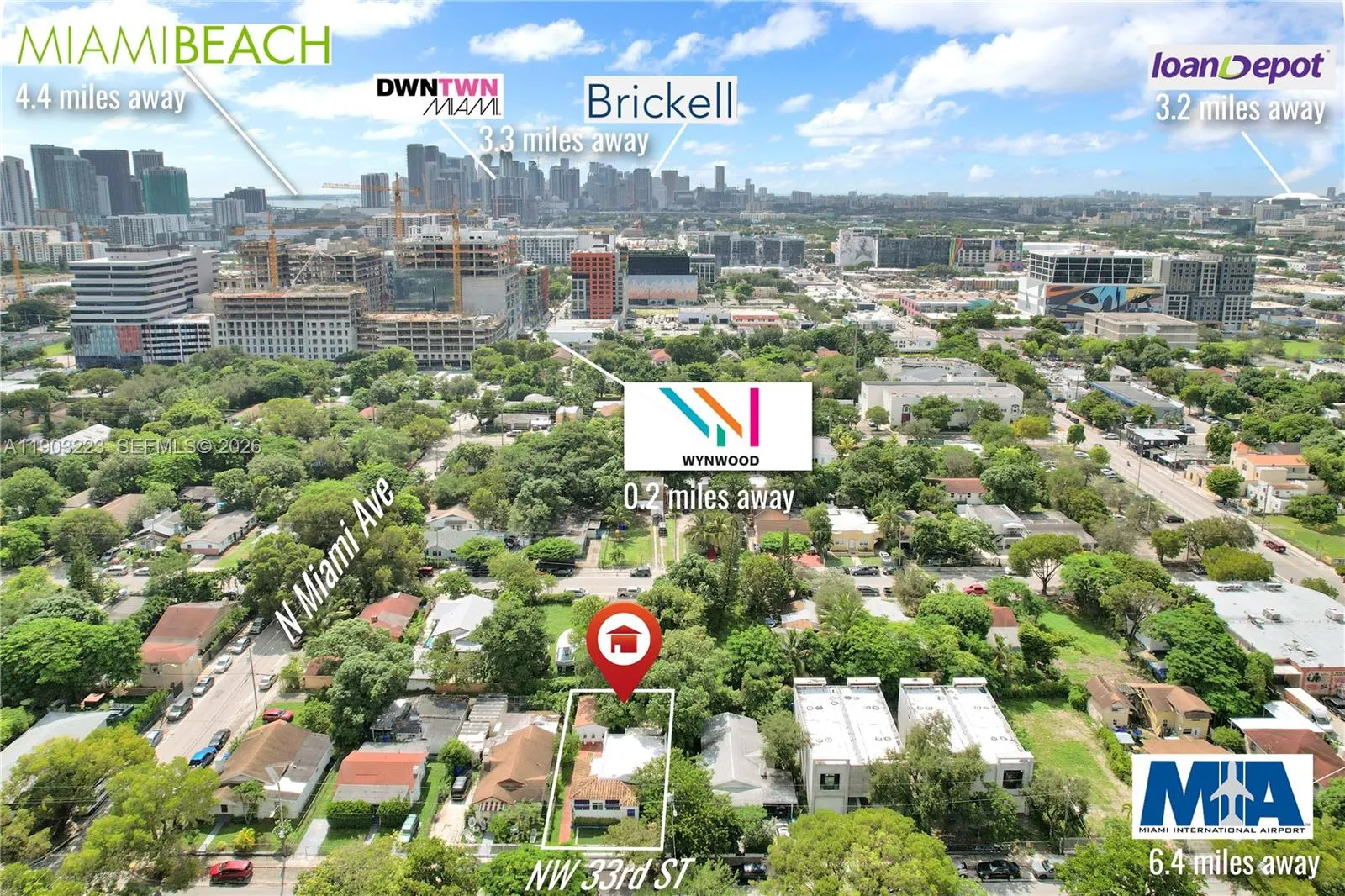 for sale at 126 NW 33 St, Miami FL 33127