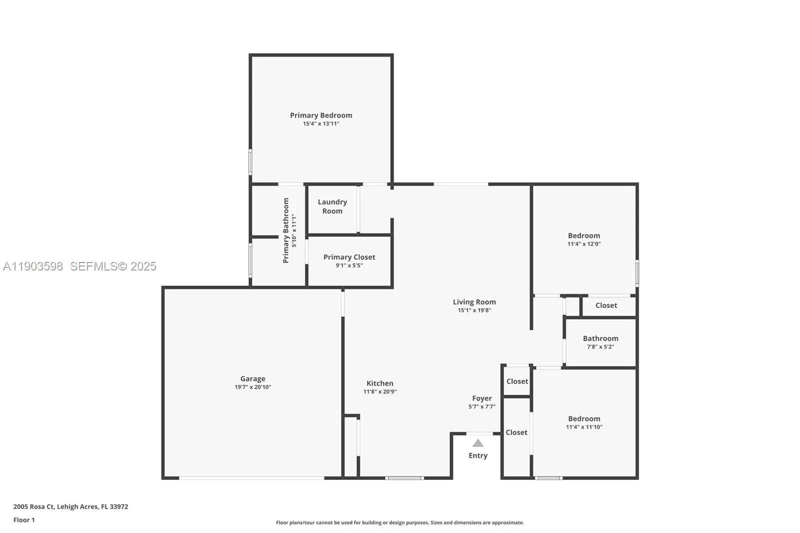 2005 Rosa Ct, Lehigh Acres FL 33972
