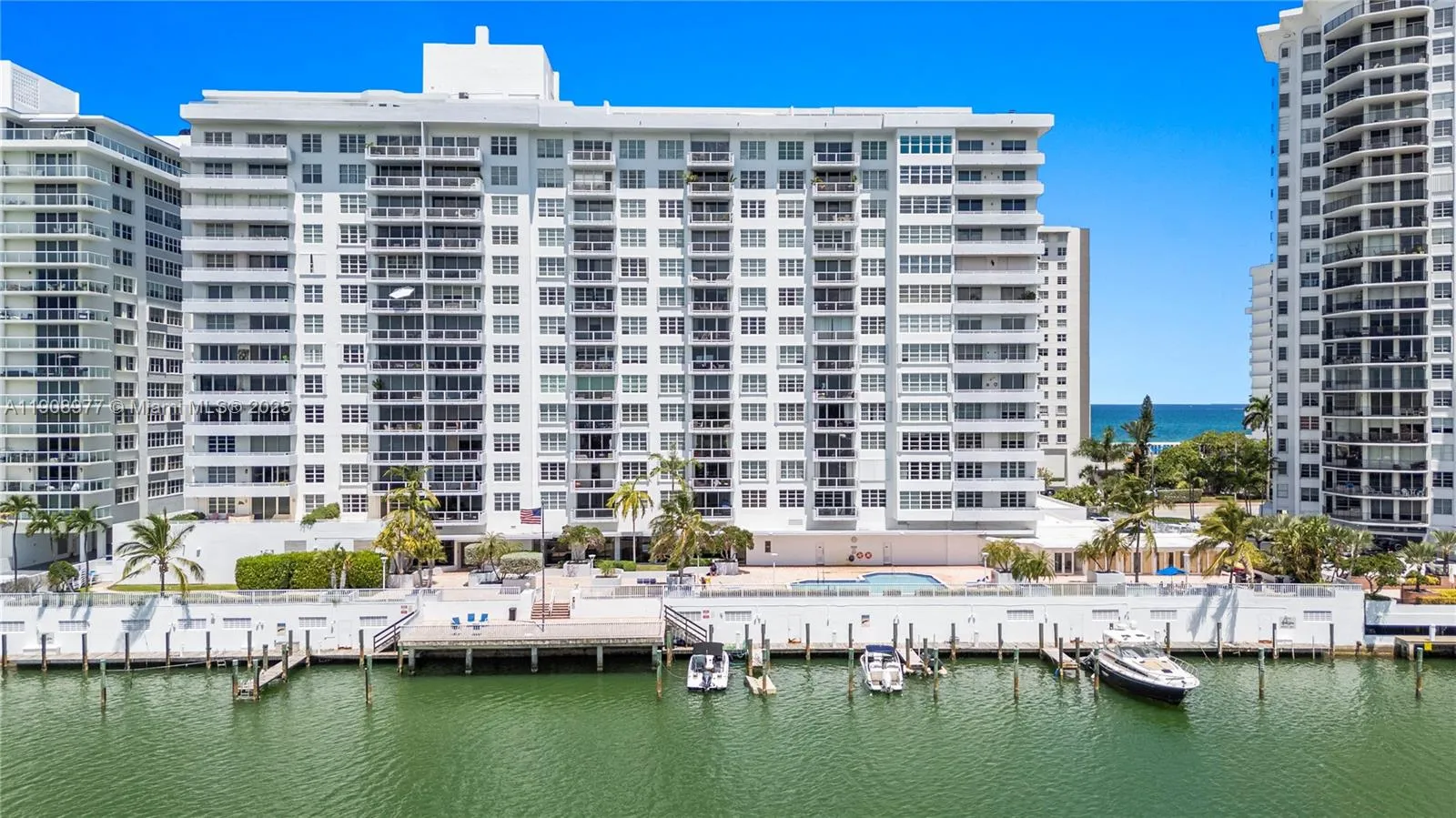 2 bedroom 2 bath for sale at 5700 Collins Ave #3A, Miami Beach FL 33140