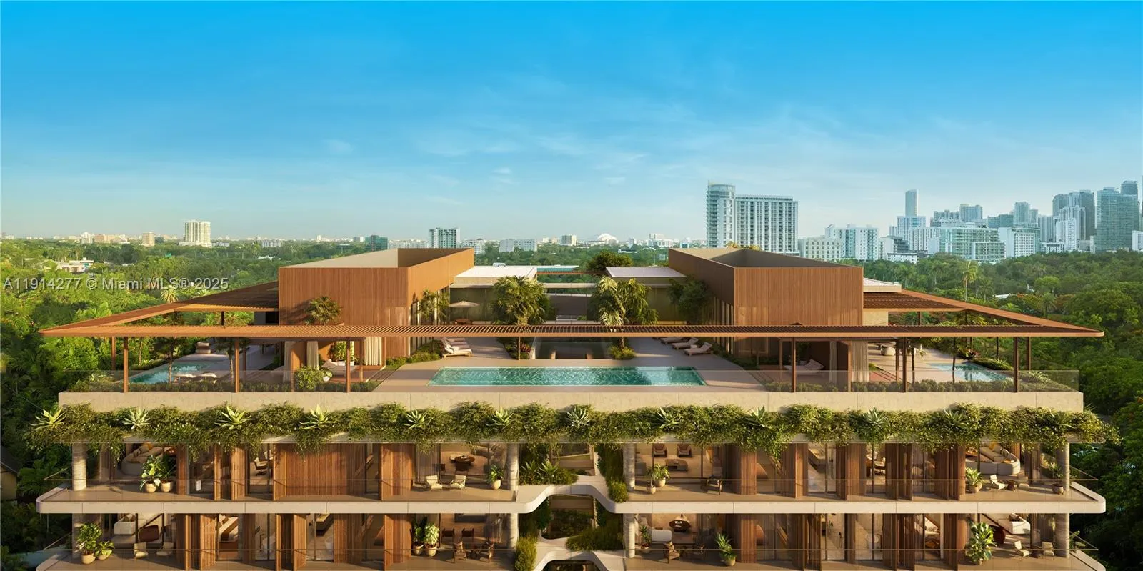 3 bedroom 4 bath for sale at 1880 Brickell Avenue # 35, Miami FL 33129