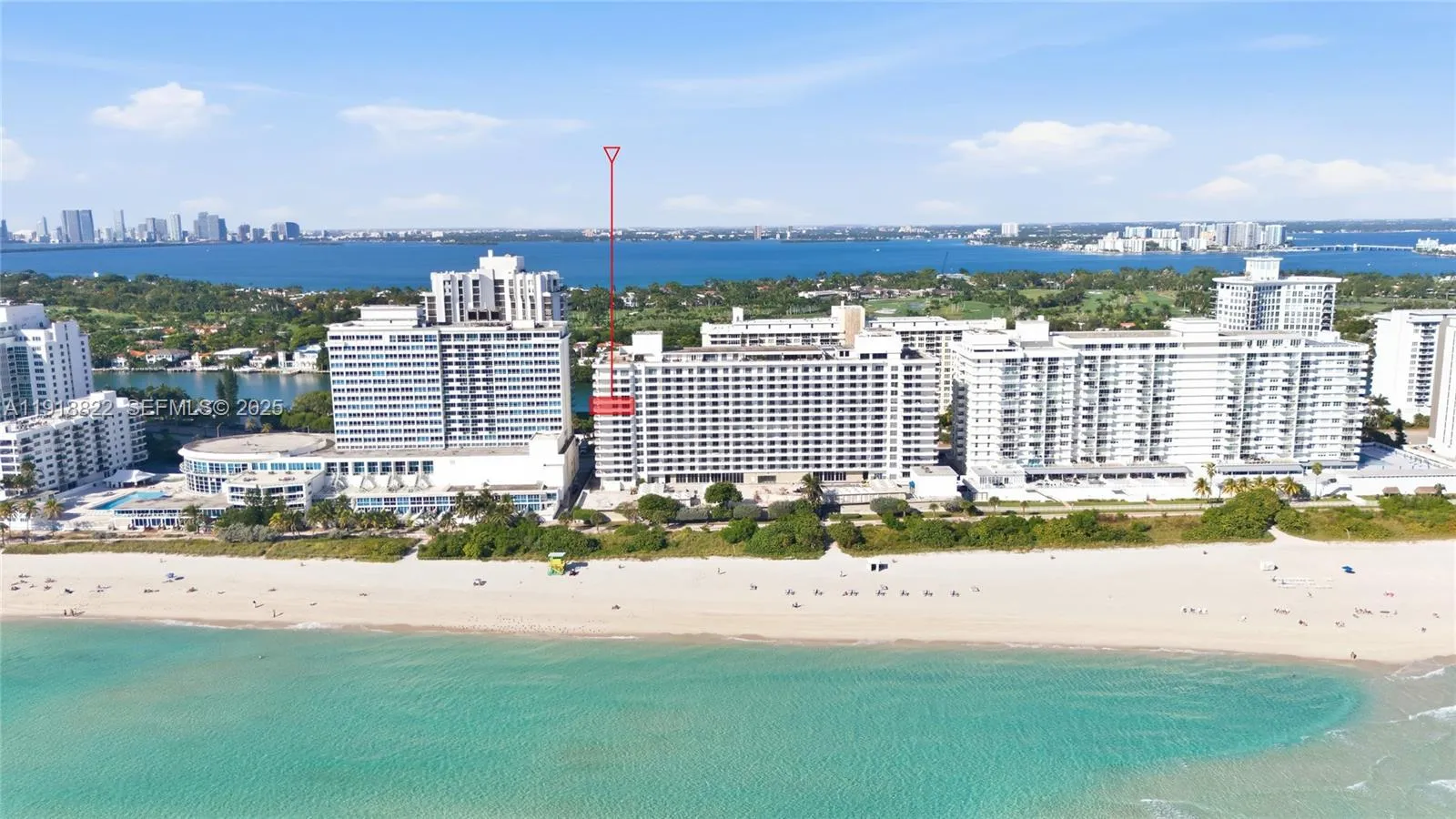 2 bedroom 2 bath for sale at 5555 Collins Ave # 12N, Miami Beach FL 33140