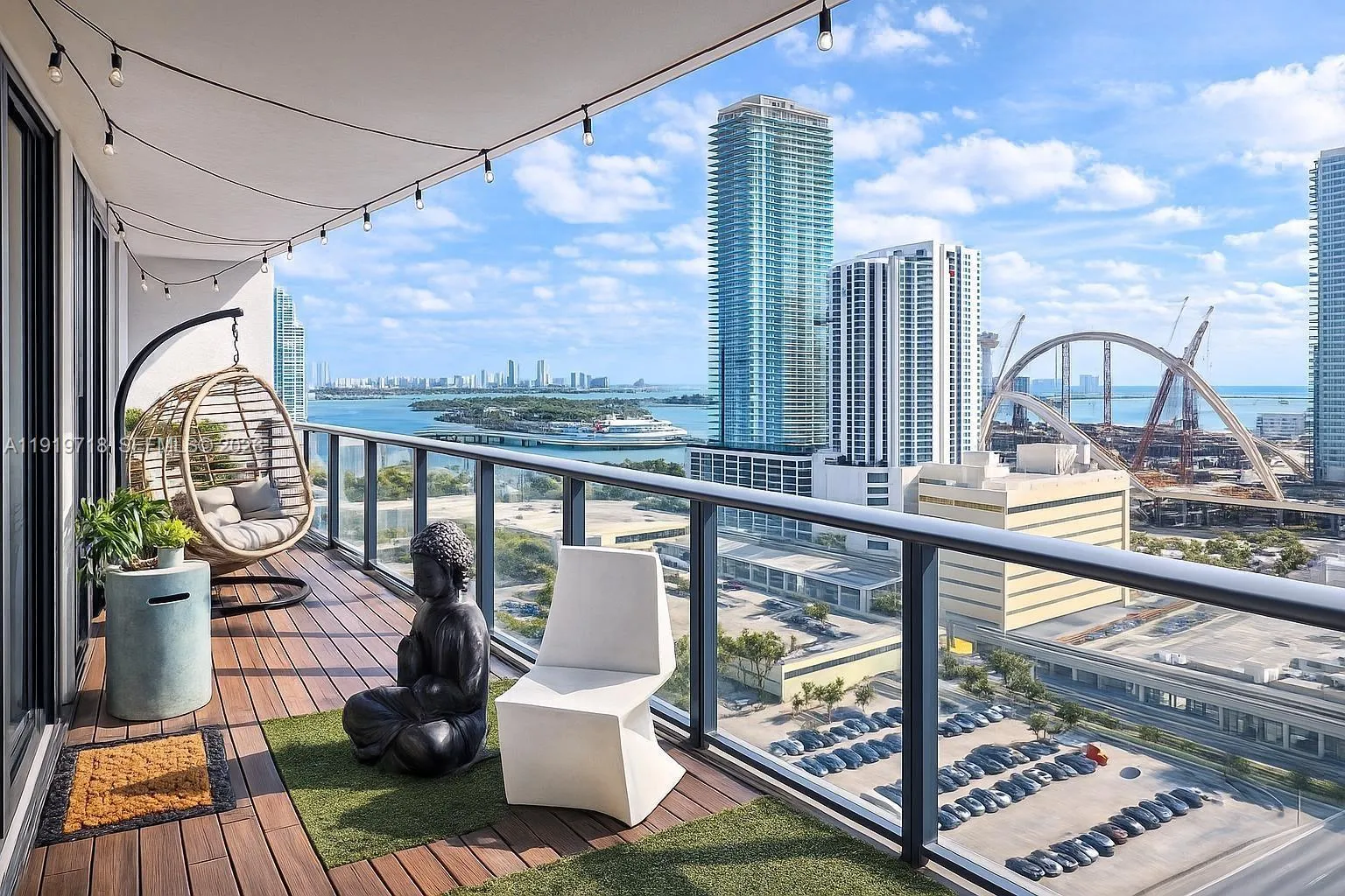 2 bedroom 2 bath for sale at 1600 NE 1st Ave # 2009, Miami FL 33132