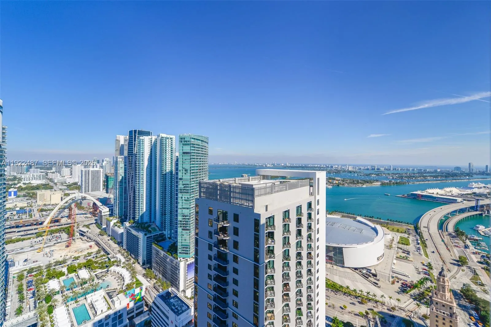 2 bedroom 2 bath for sale at 159 NE 6th St # 4601, Miami FL 33132