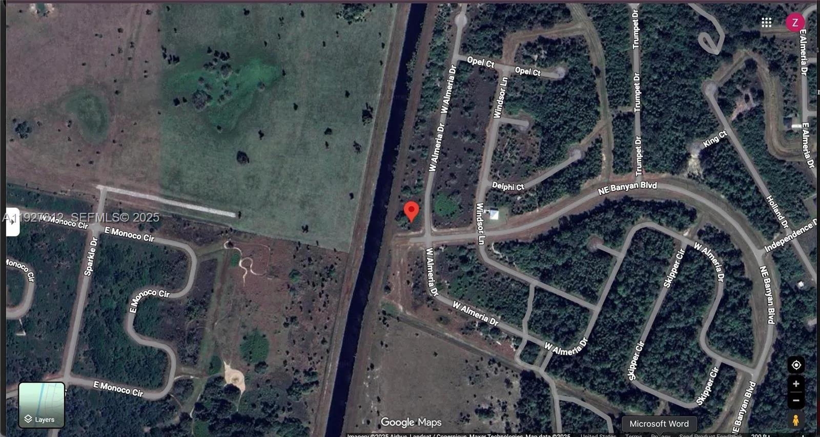 Land/Boat Docks for sale at 800 Berkshire, La Belle FL 33935