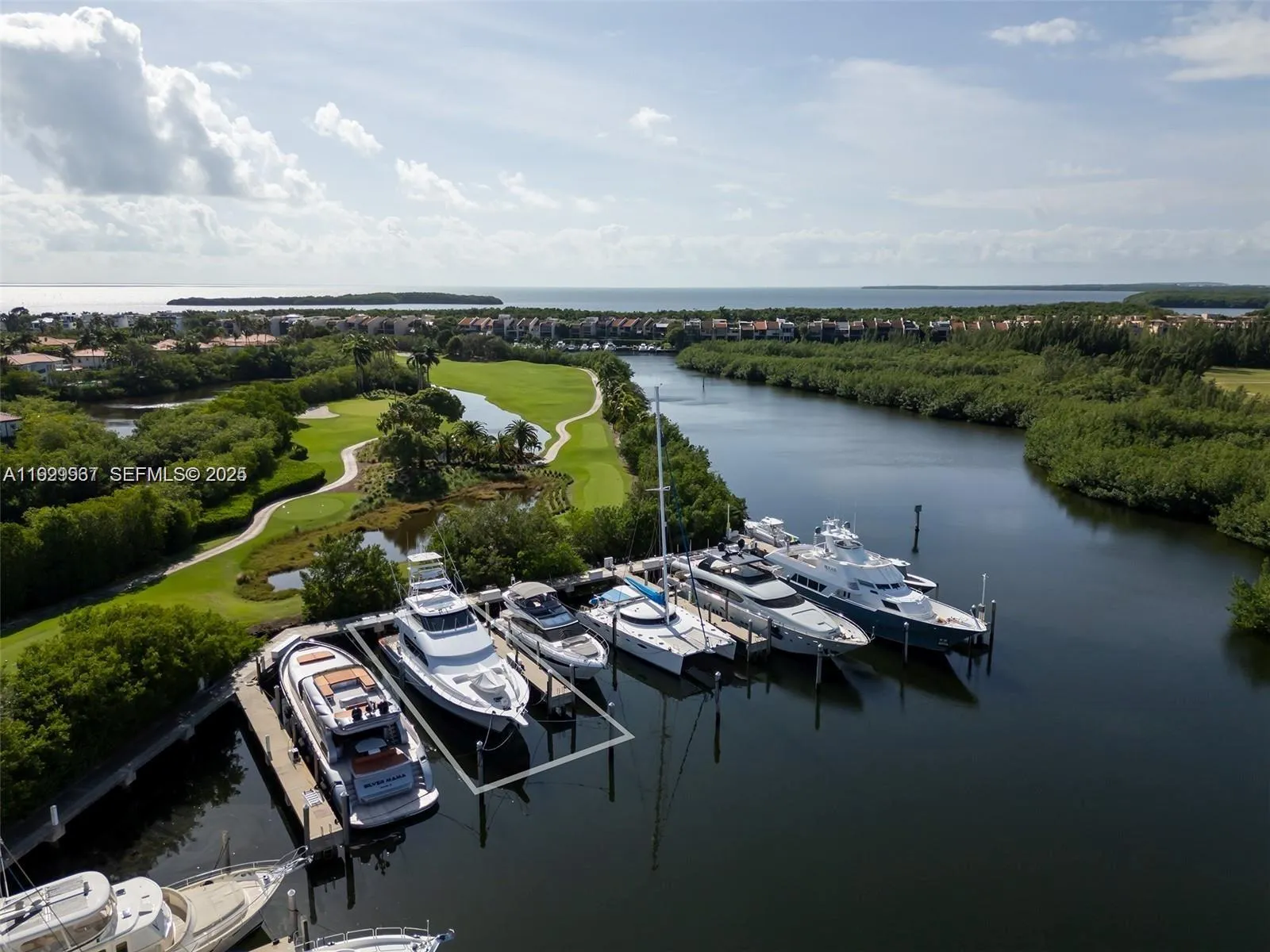 13660 Deering Bay Boat slip for rent, Coral Gables FL 33158