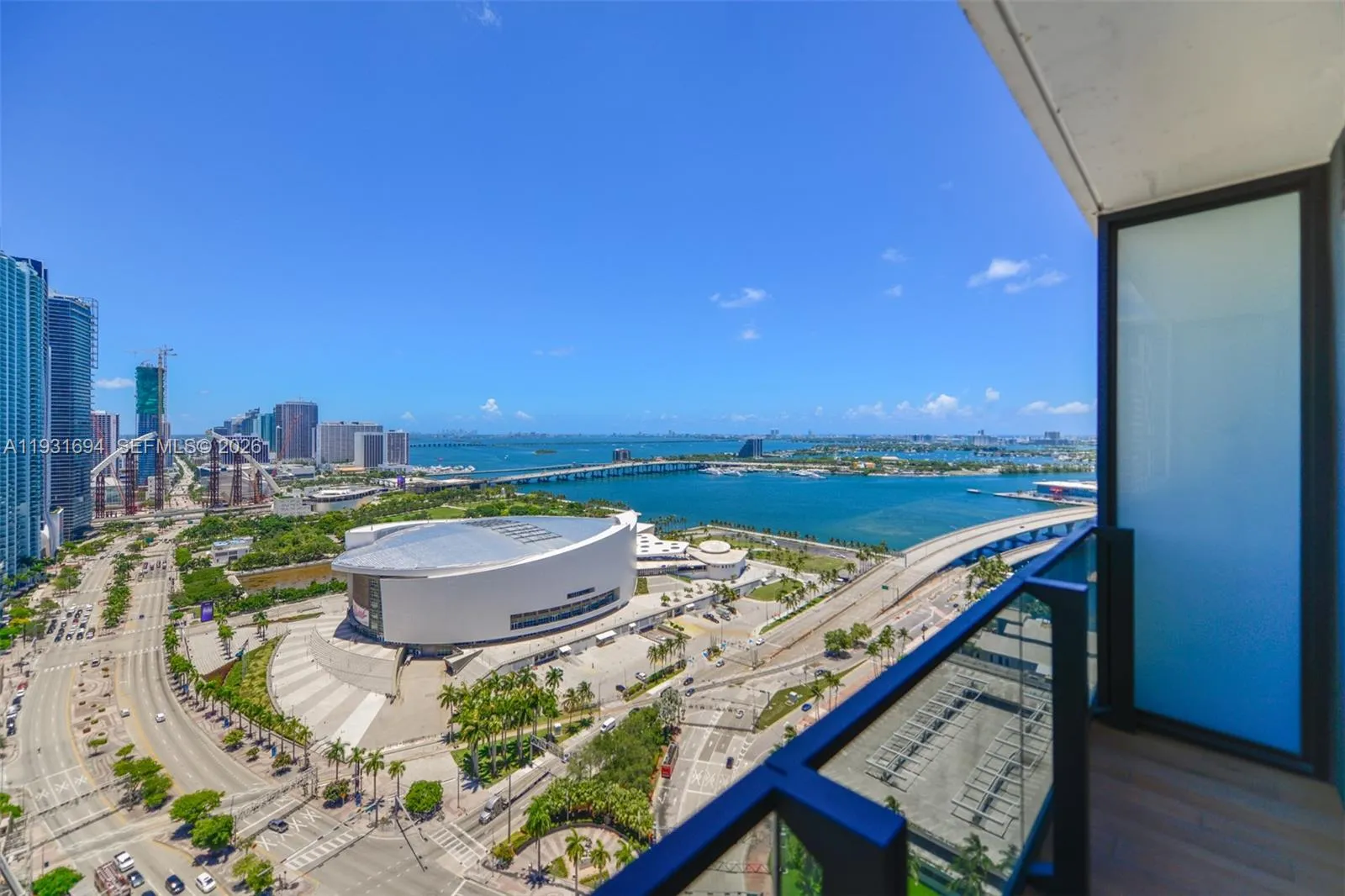 1 bedroom 1 bath for sale at 398 NE 5th St # 2407, Miami FL 33132