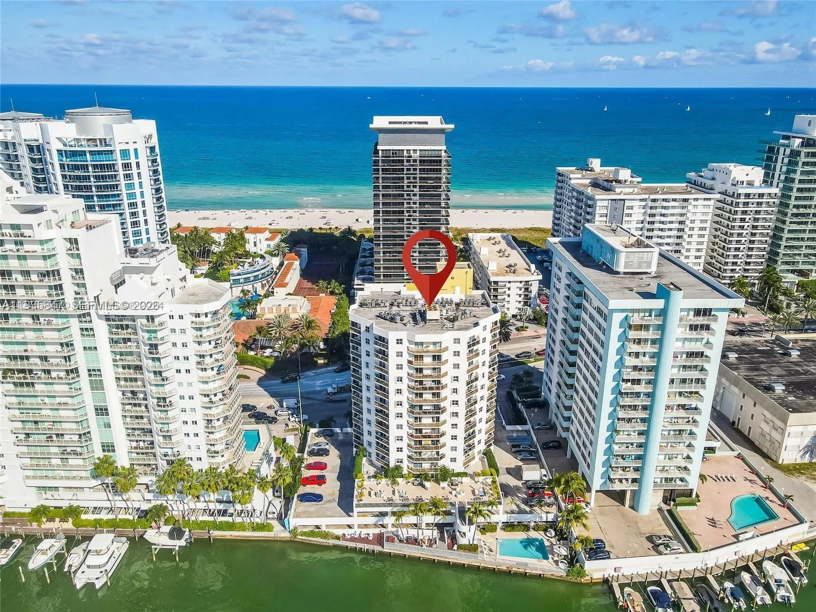 1 bedroom 1 bath for sale at 5880 Collins Ave # 302, Miami Beach FL 33140