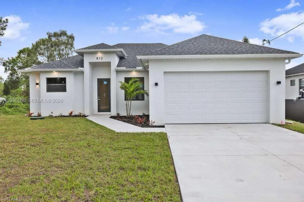 3 bedroom 2 bath for sale at 812 Homestead Rd S, Lehigh Acres FL 33974