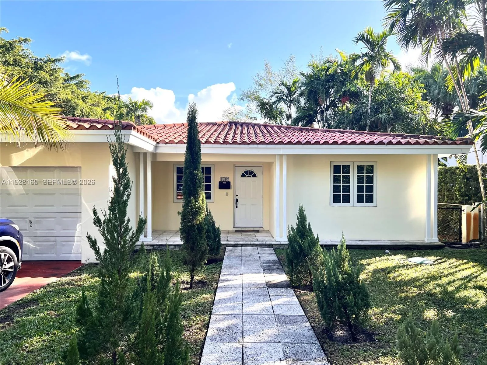3 bedroom 2 bath for rent at 1507 Pizarro St, Coral Gables FL 33134