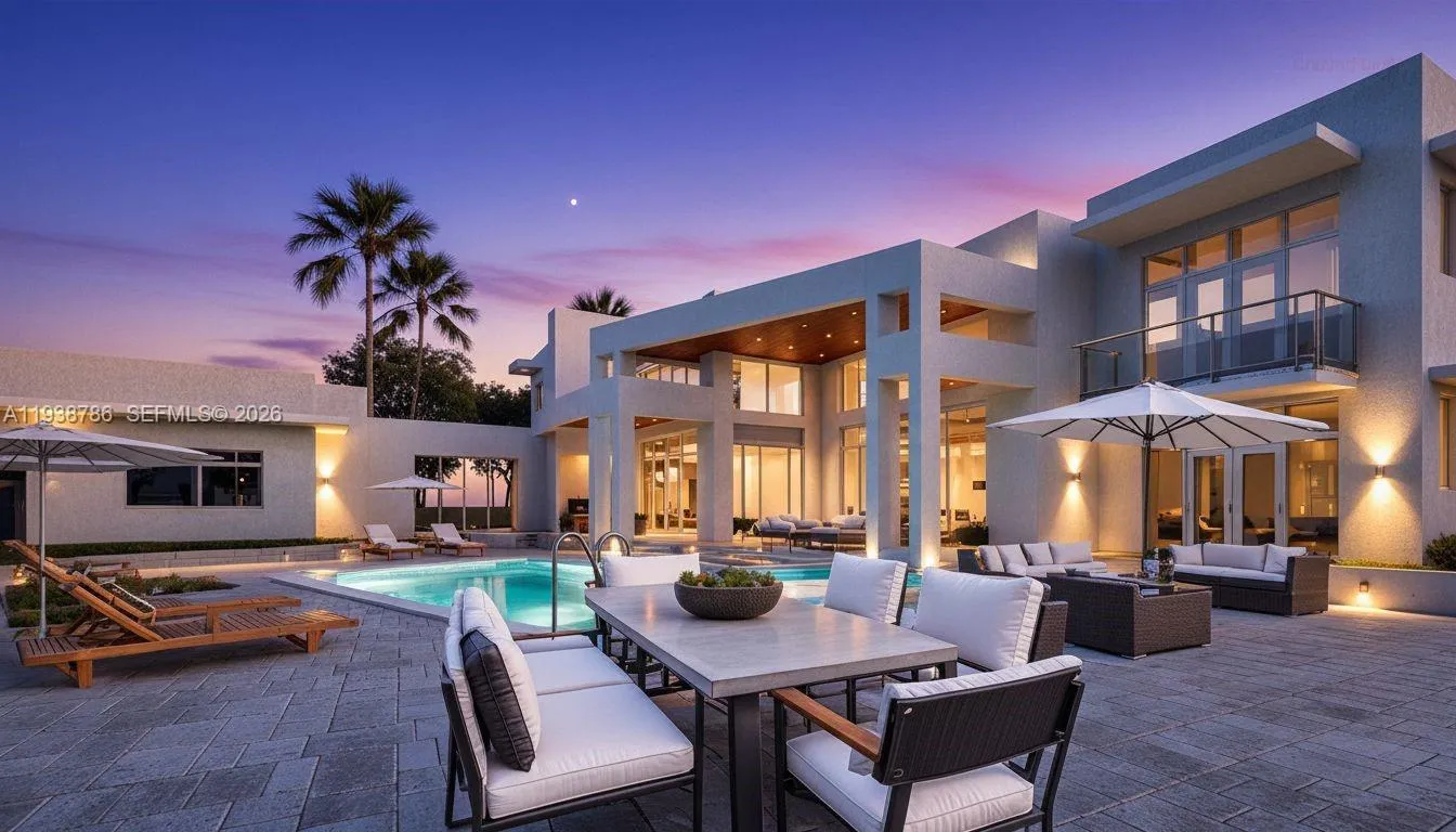 9 bedroom 8 bath for sale at 6300 SW 104th St, Pinecrest FL 33156