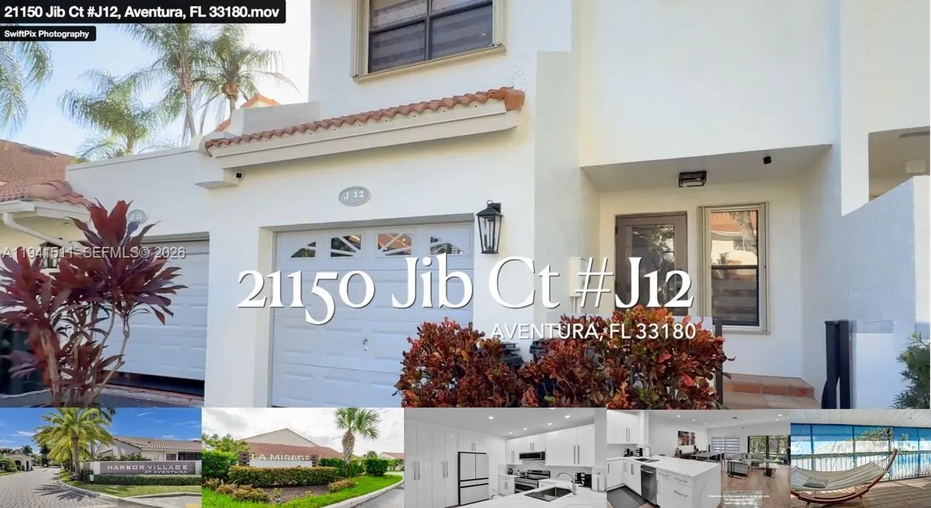 2 bedroom 2 bath for sale at 21150 Jib Ct # J12, Aventura FL 33180