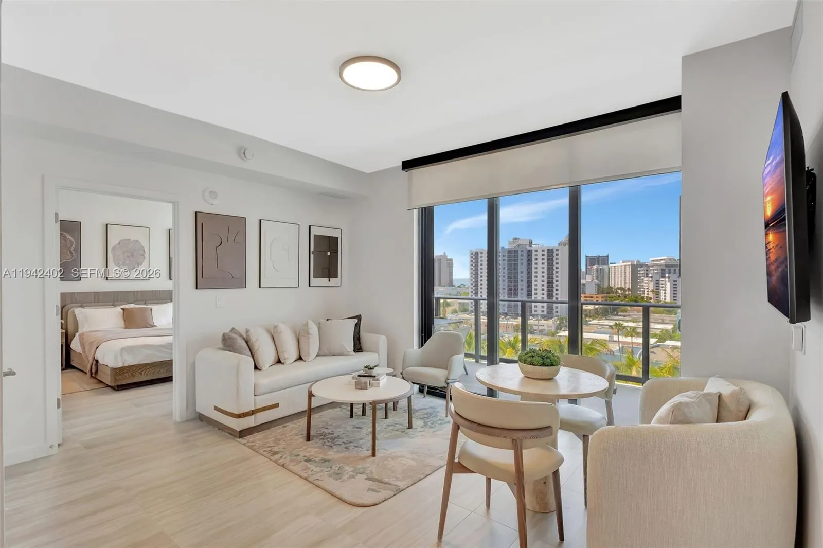 2 bedroom 2 bath for sale at 580 72nd street # 808, Miami Beach FL 33141