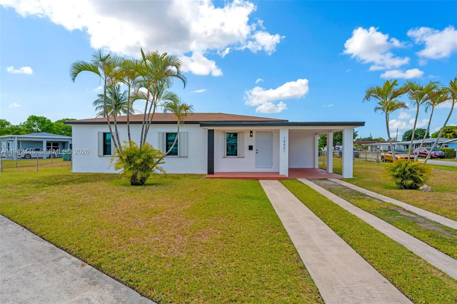3 bedroom 1 bath for sale at 14401 Pierce St, Miami FL 33176