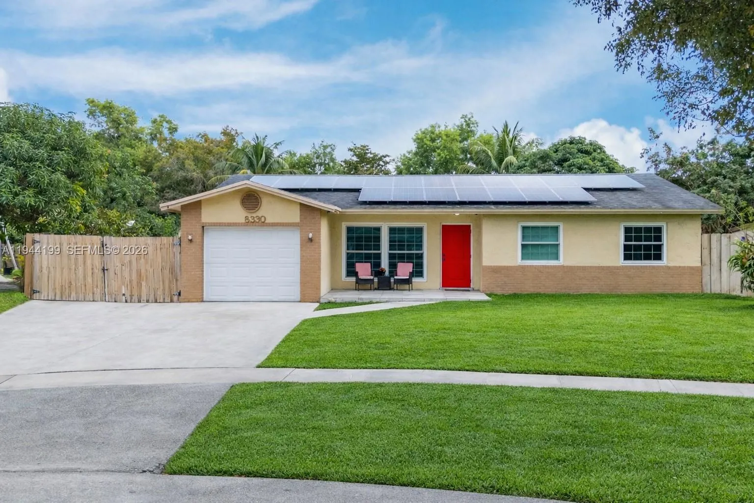 4 bedroom 2 bath for sale at 8330 NW 3rd St, Pembroke Pines FL 33024