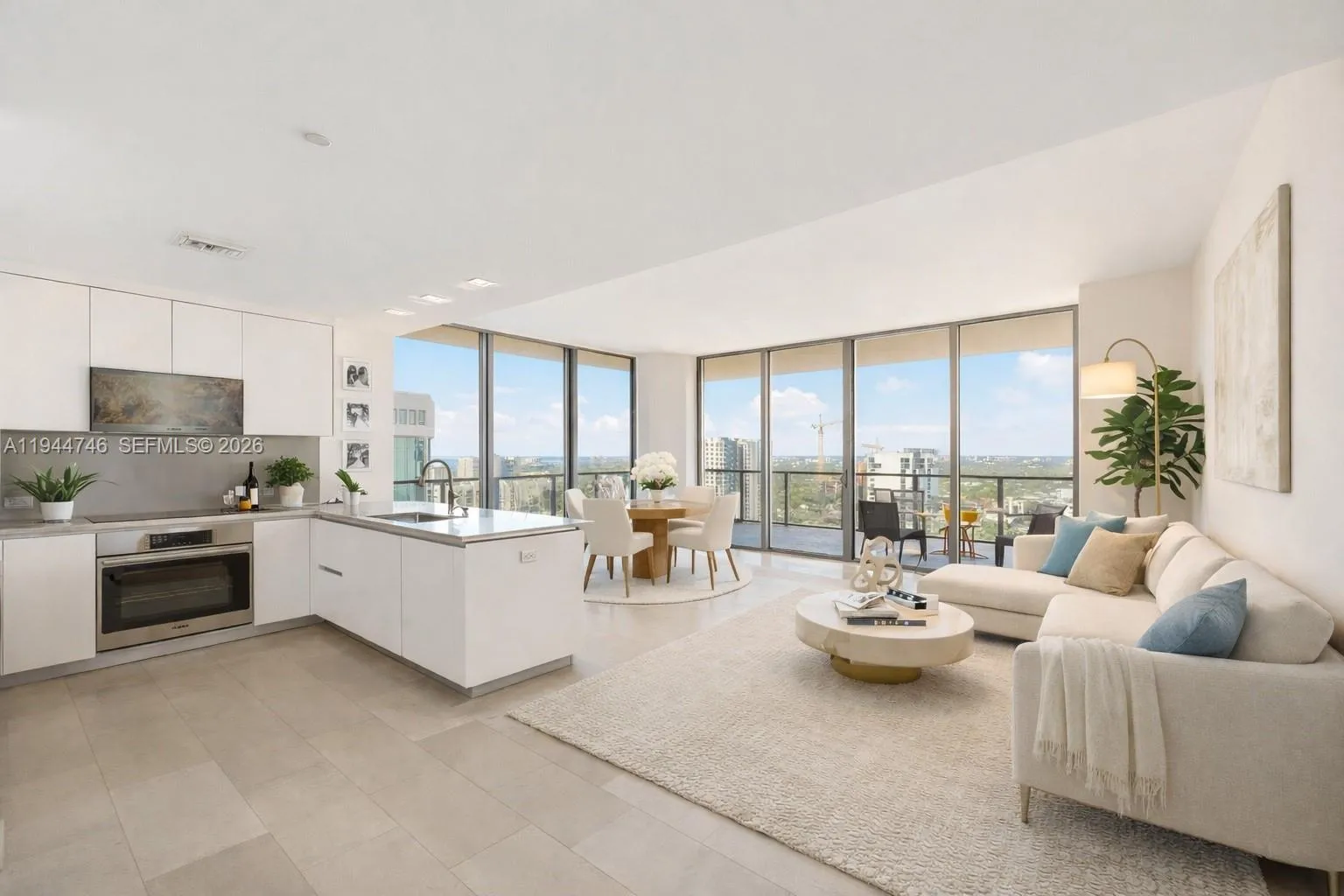 3 bedroom 3 bath for sale at 88 SW 7th St # 2302, Miami FL 33130