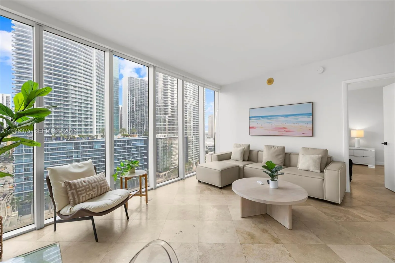 2 bedroom 2 bath for sale at 485 Brickell Ave # 1804, Miami FL 33131