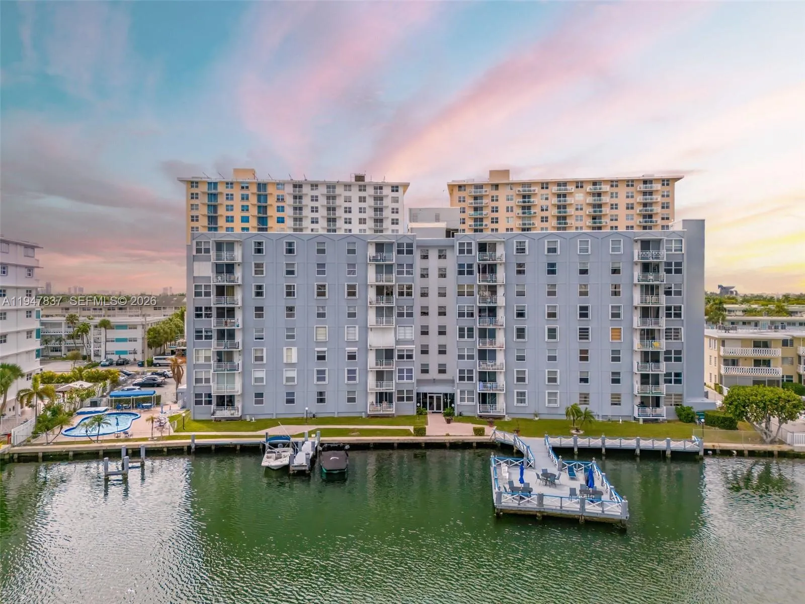 2 bedroom 2 bath for sale at 430 Golden Isles Dr # 707, Hallandale Beach FL 33009