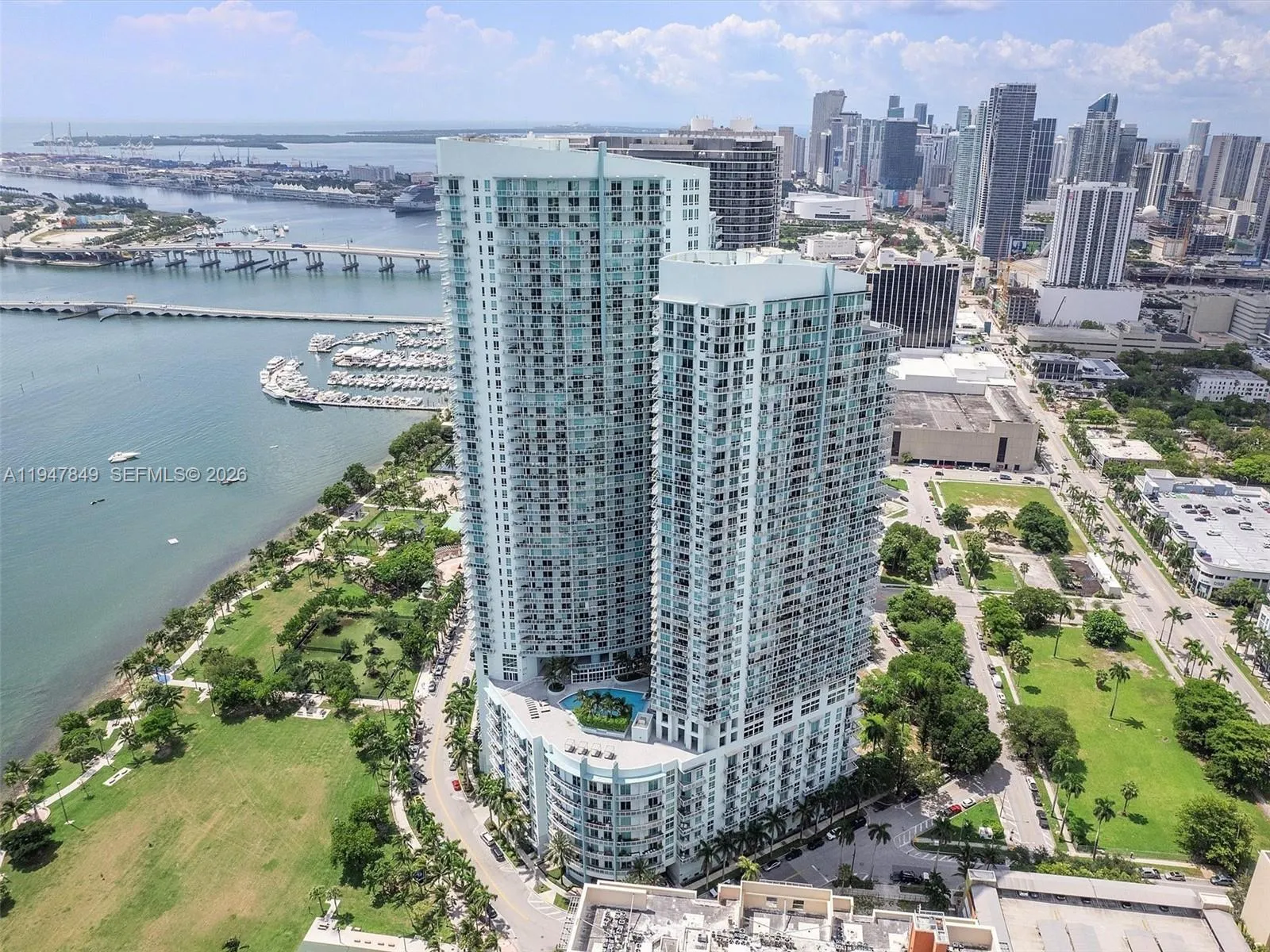 2 bedroom 2 bath for sale at 1900 N Bayshore Dr # 603, Miami FL 33132