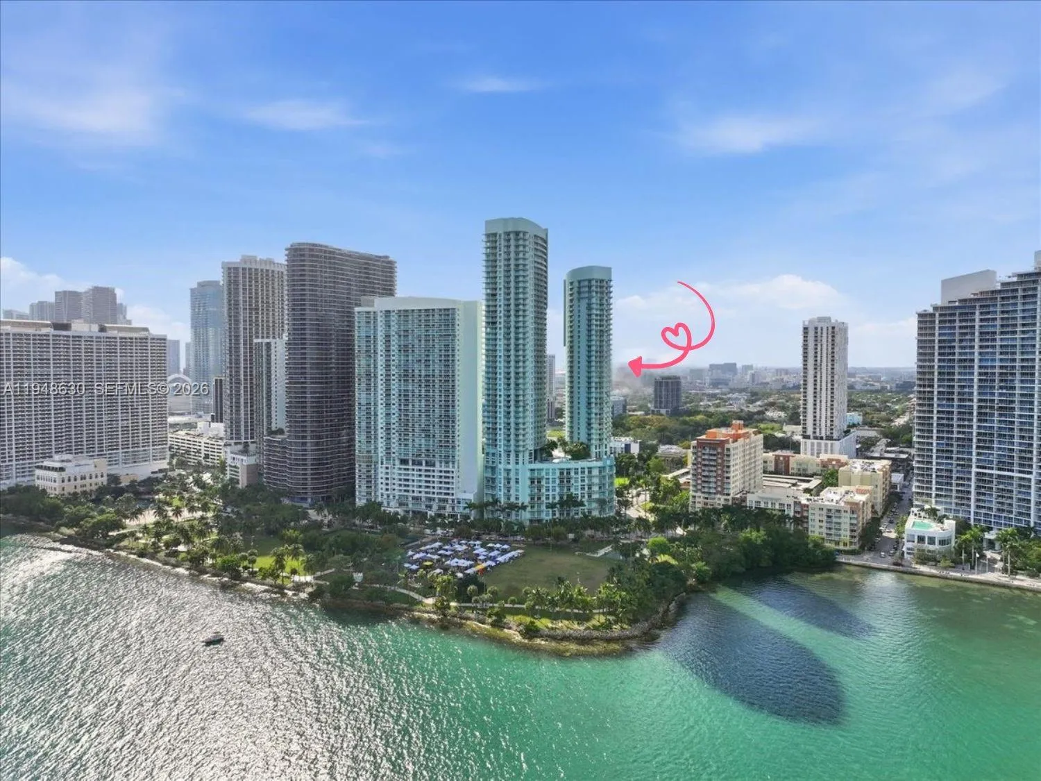 2 bedroom 2 bath for sale at 1900 N Bayshore Dr # 1518, Miami FL 33132