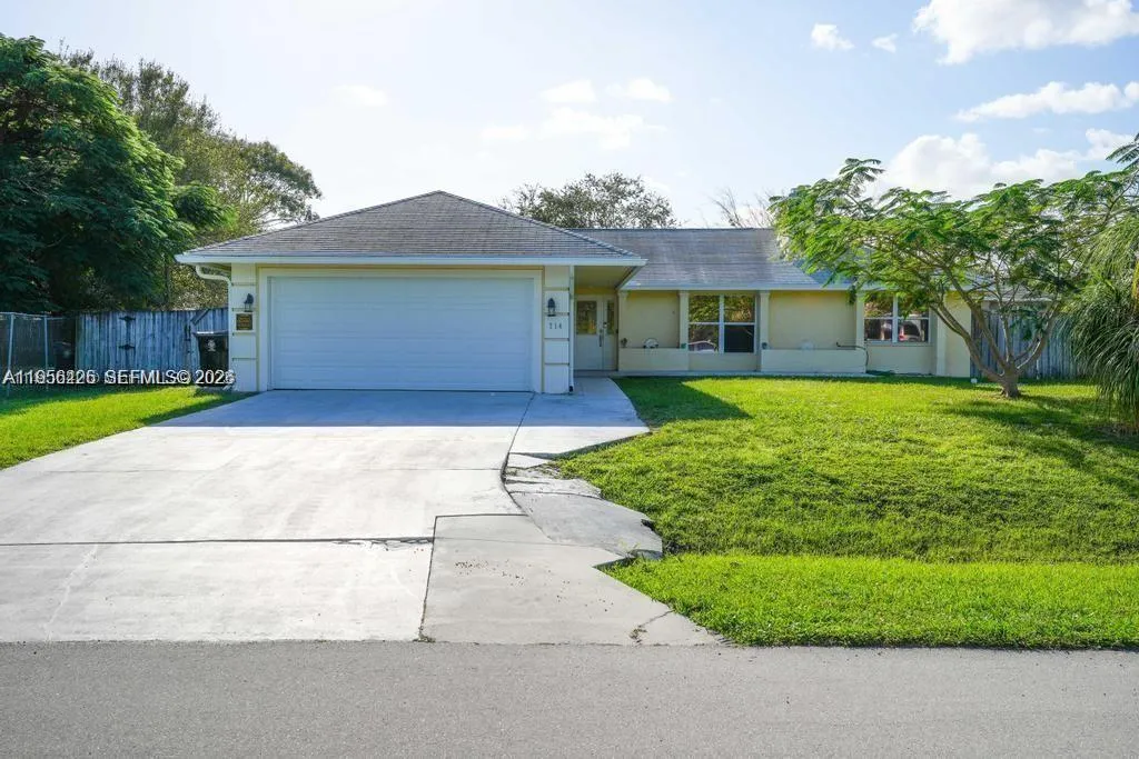 3 bedroom 2 bath for sale at 714 NE Lanfair St, Port St. Lucie FL 34983
