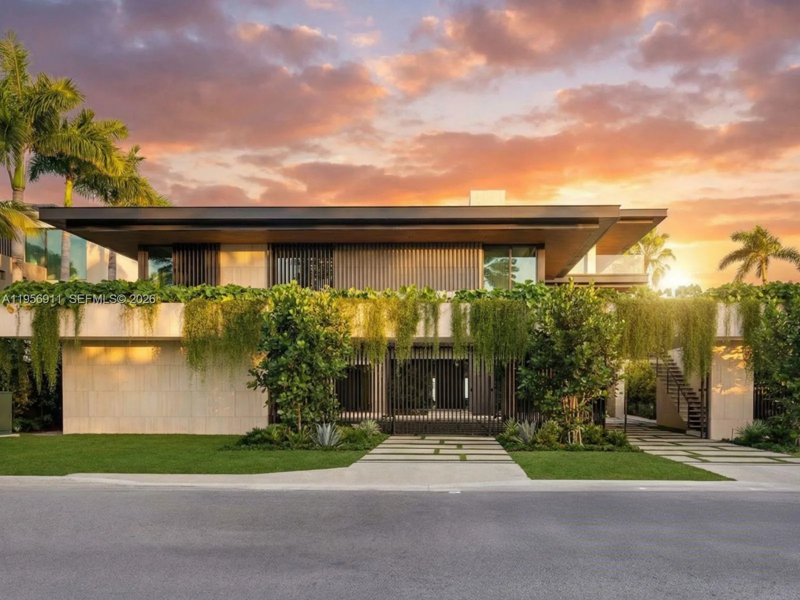 7 bedroom 12 bath for sale at 255 Ocean Blvd, Golden Beach FL 33160