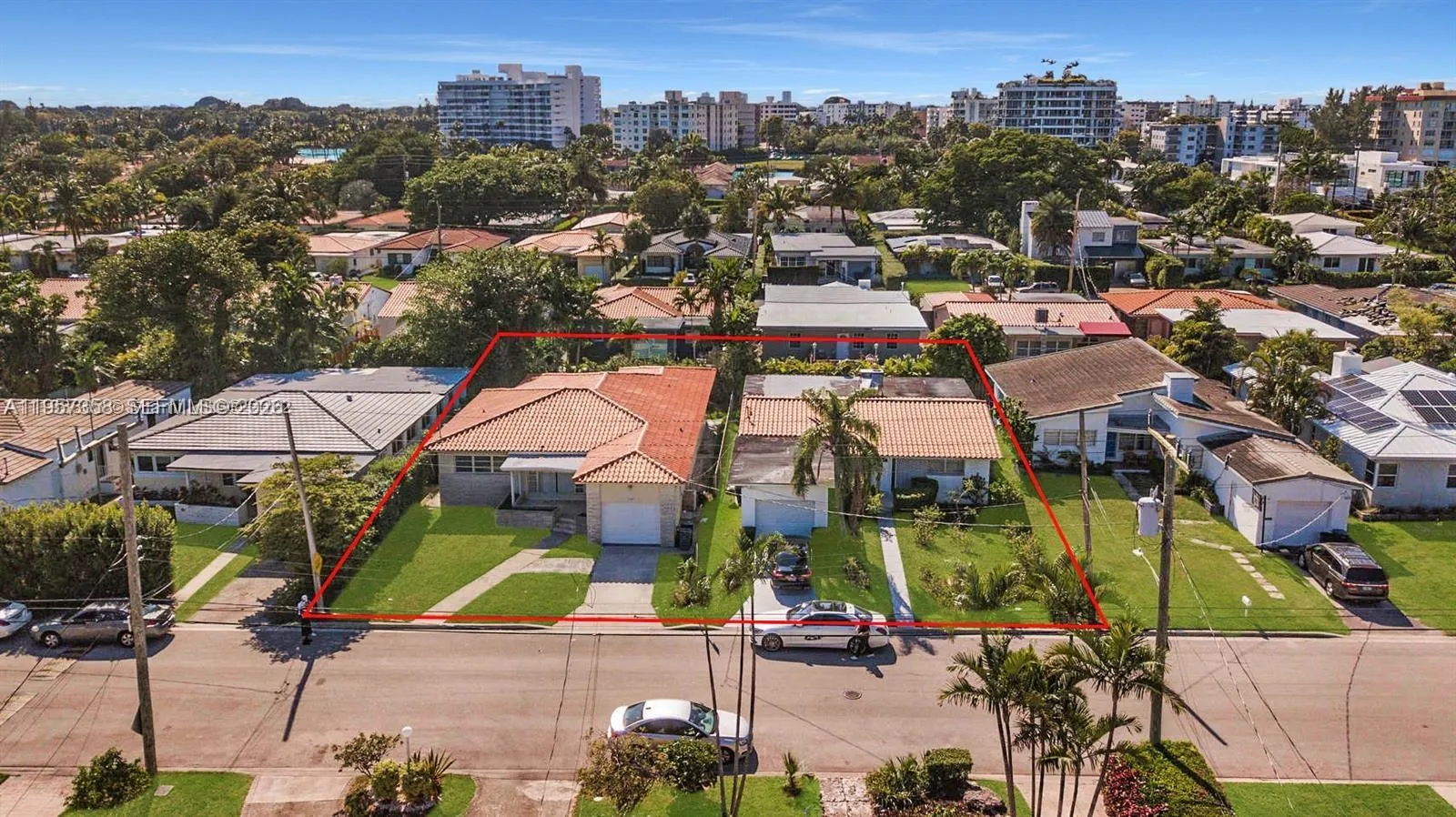 3 bedroom 2 bath for sale at 9348/9356 Byron Ave, Surfside FL 33154