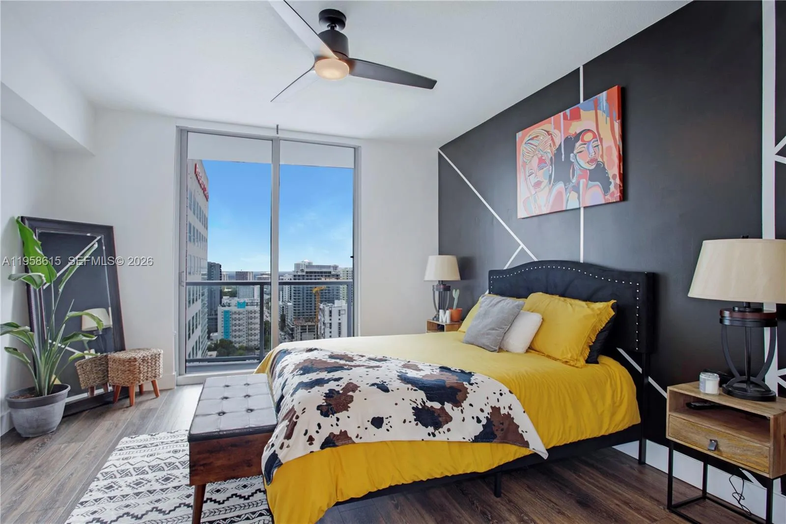 1 bedroom 1 bath for sale at 185 SW 7th St # 2514, Miami FL 33130