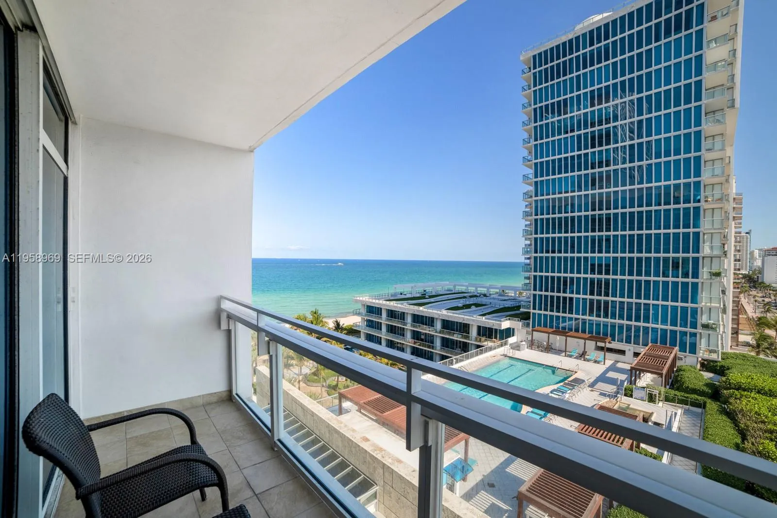 2 bedroom 2 bath for sale at 6801 Collins Ave # 714, Miami Beach FL 33141
