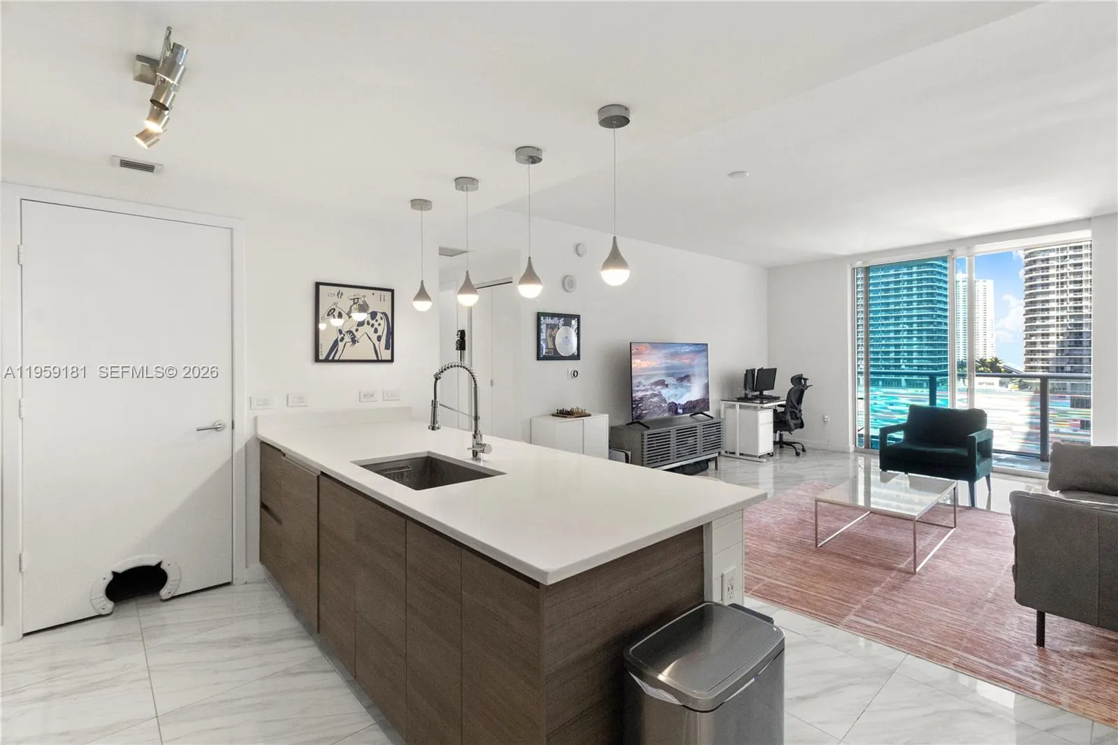 1 bedroom 1 bath for sale at 1100 S Miami Ave # 1609, Miami FL 33130