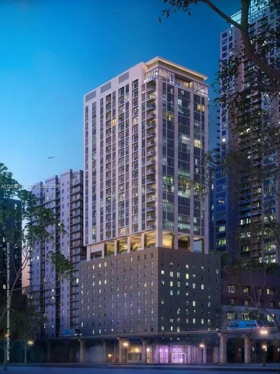 1 bedroom 1 bath for sale at 227 NE 2nd St # 2601, Miami FL 33132